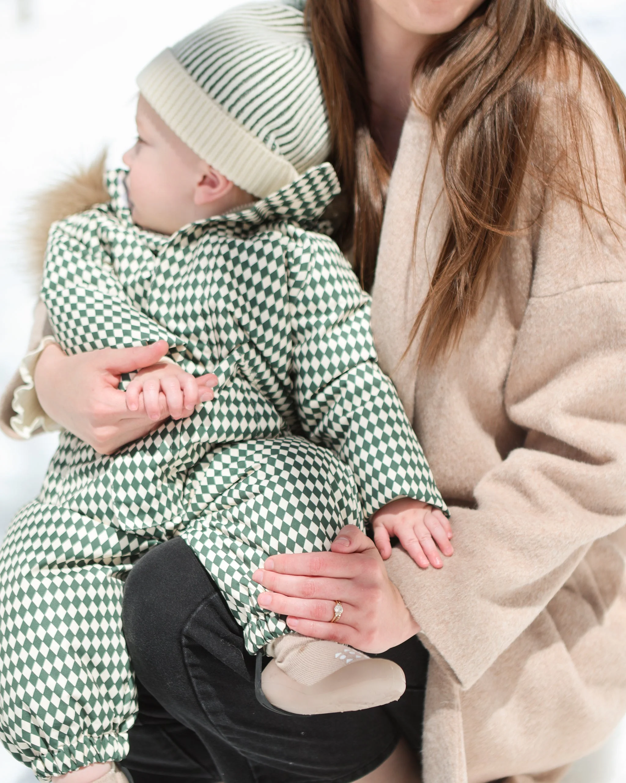 Ski Snowsuit || Green Diamond - Image 2
