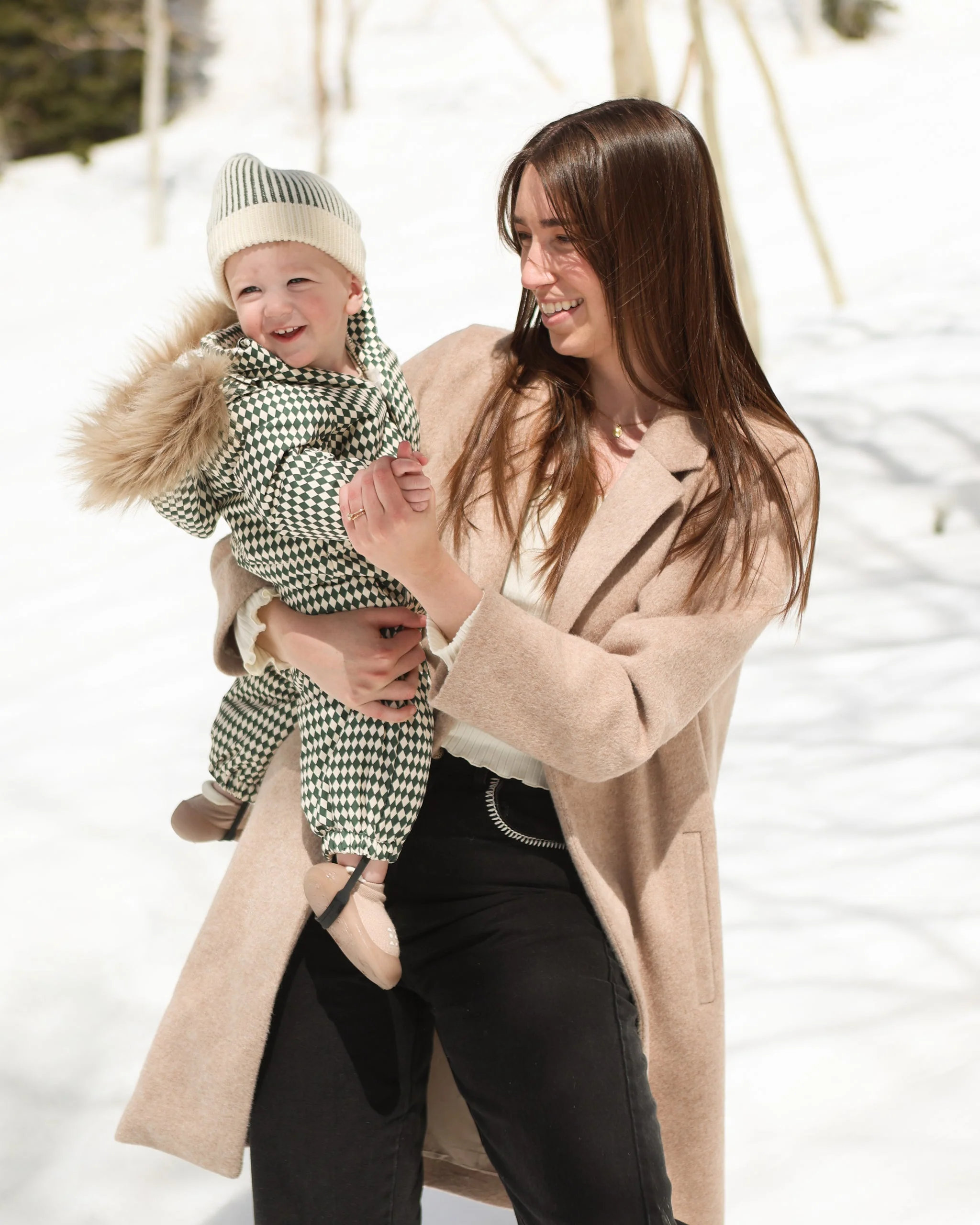 Ski Snowsuit || Green Diamond - Image 5