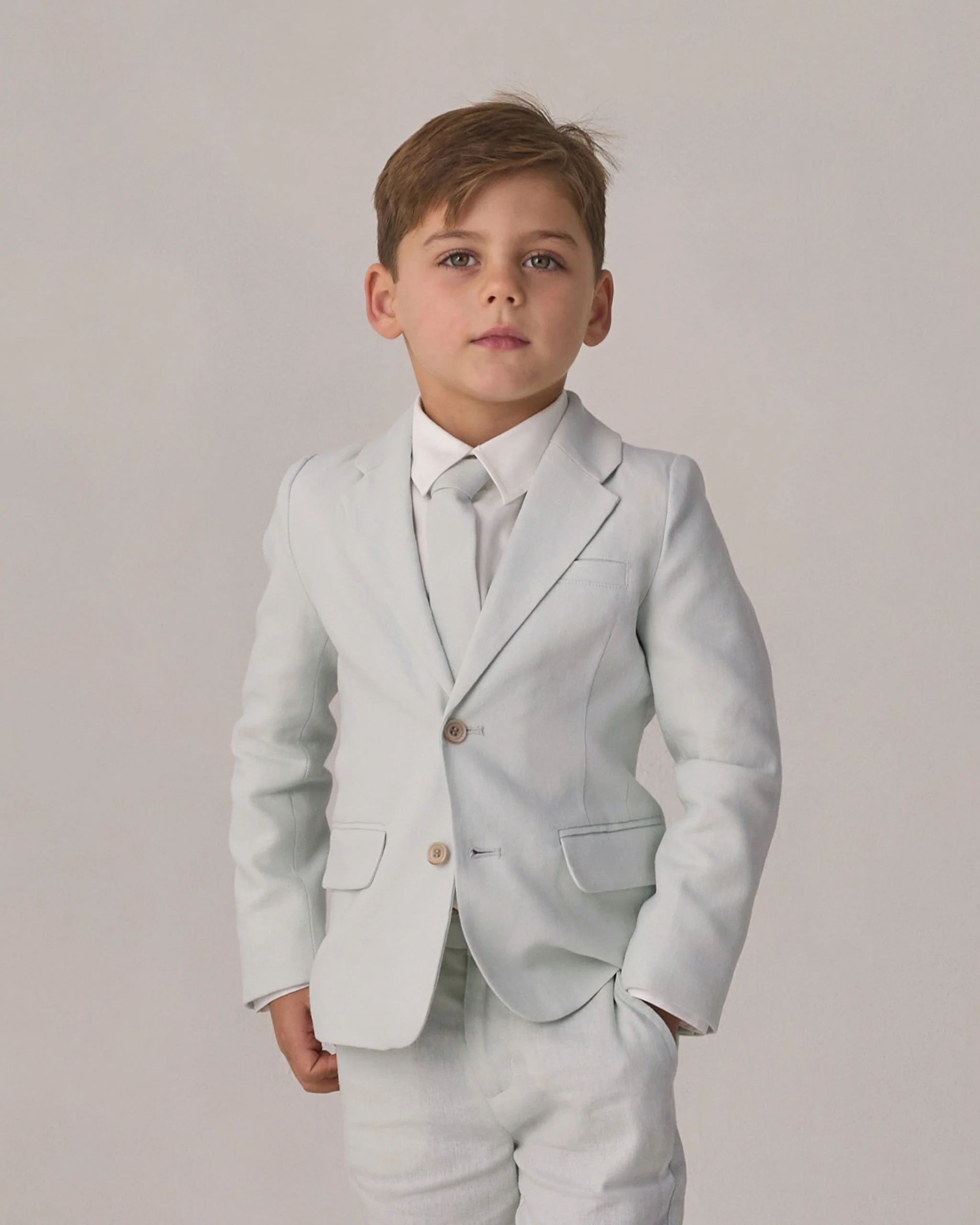Skinny Tie Heathered Mist - Image 3