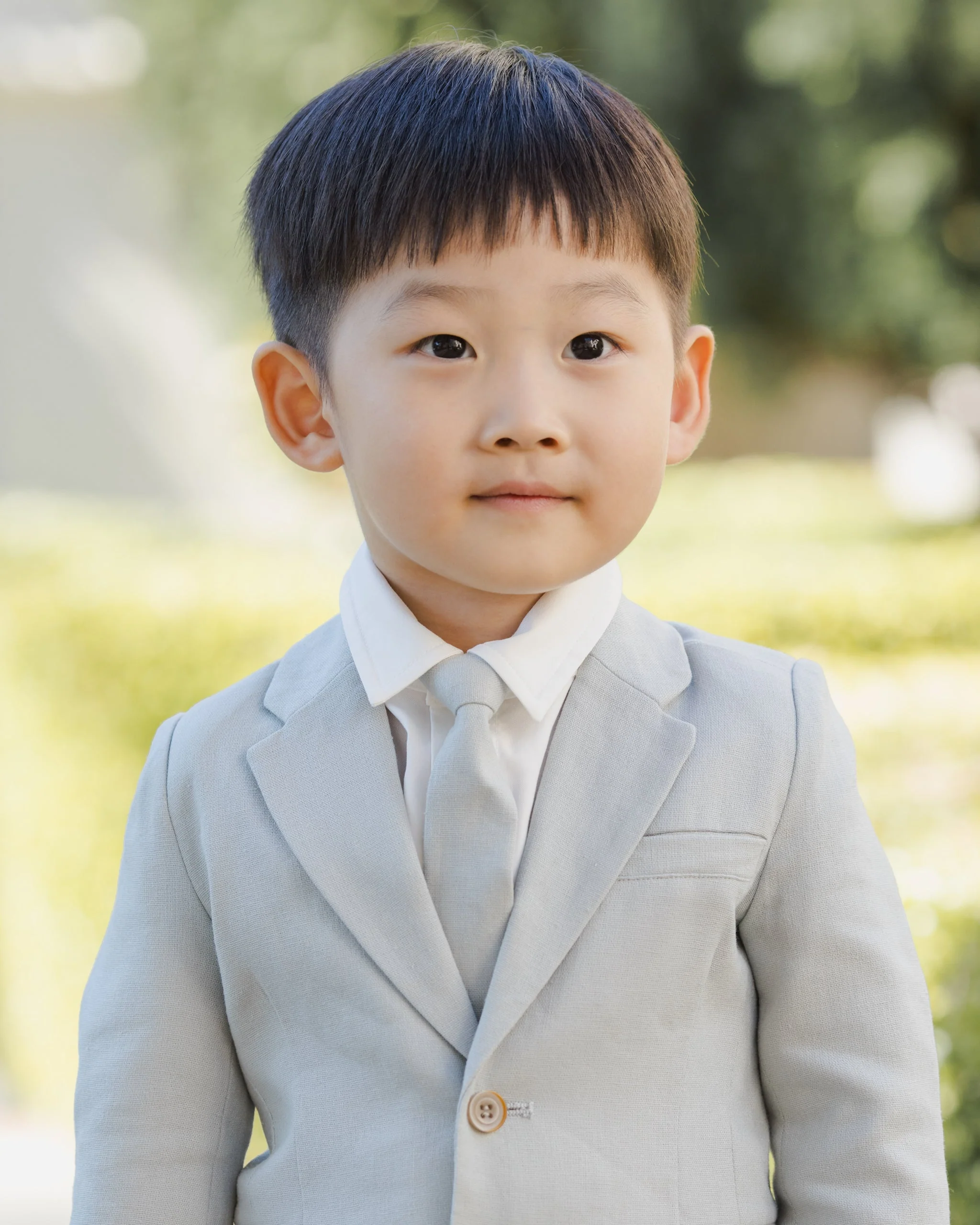 Skinny Tie Heathered Mist - Image 4