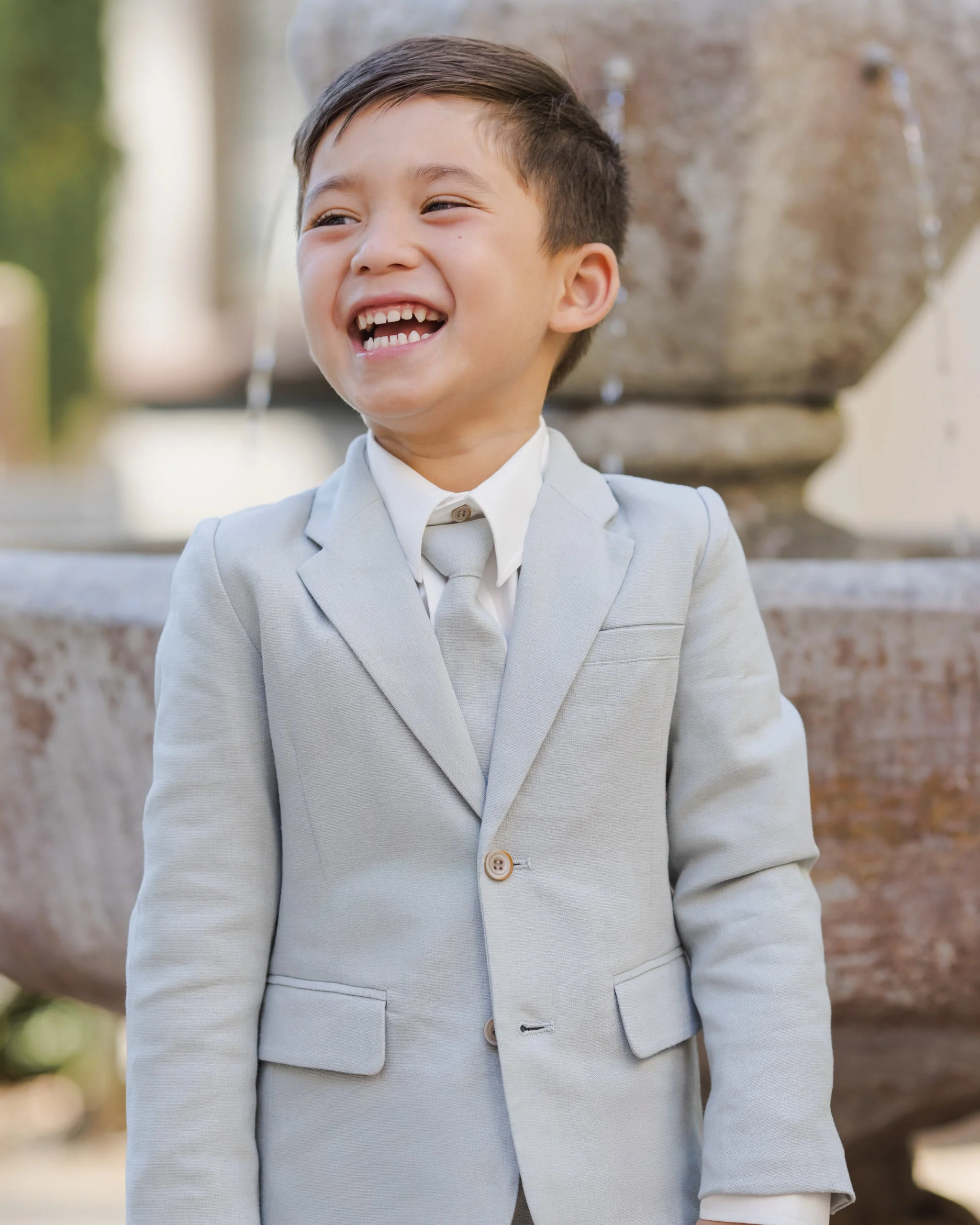Skinny Tie Heathered Mist - Image 5
