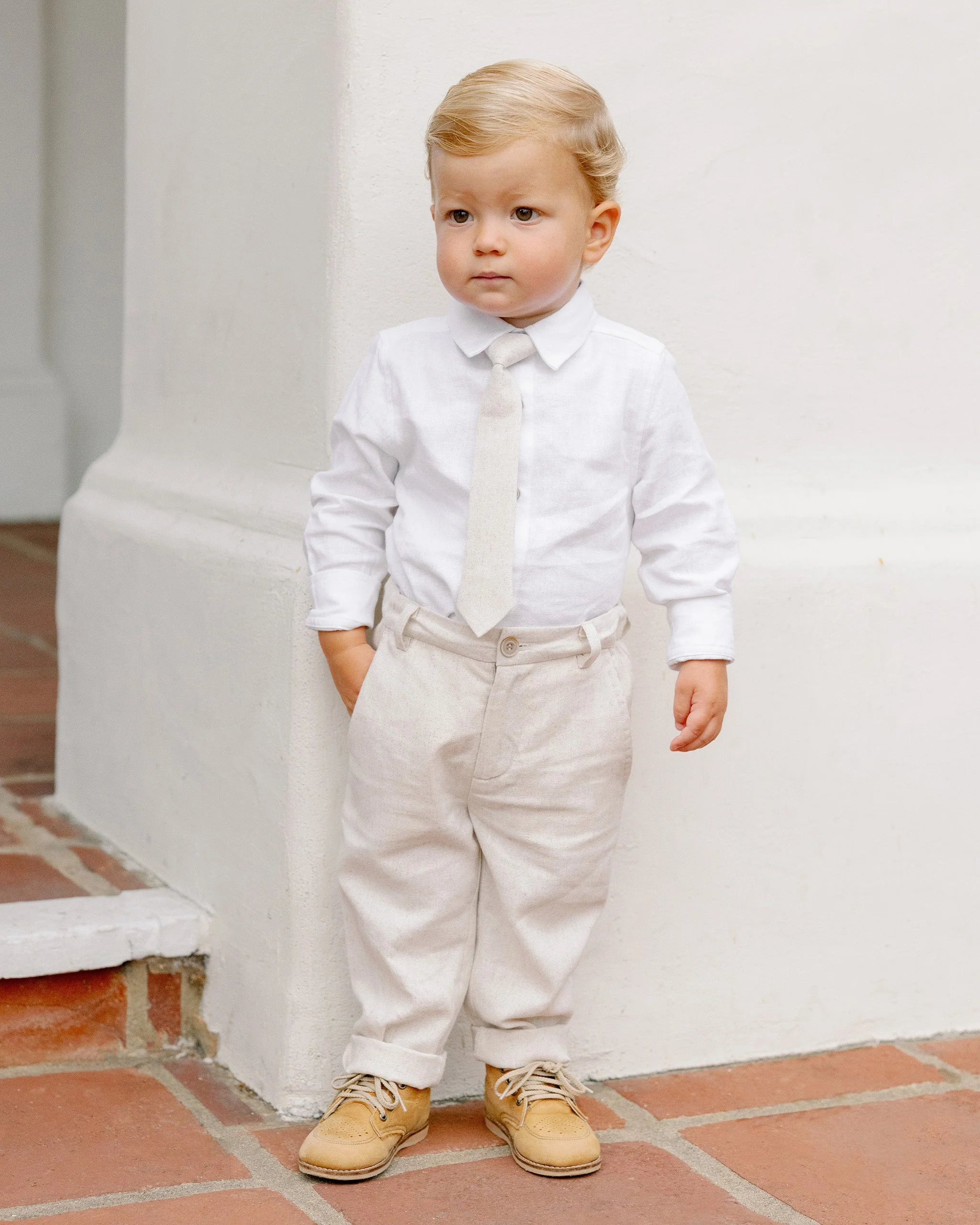 Skinny Tie || Linen** - Image 4