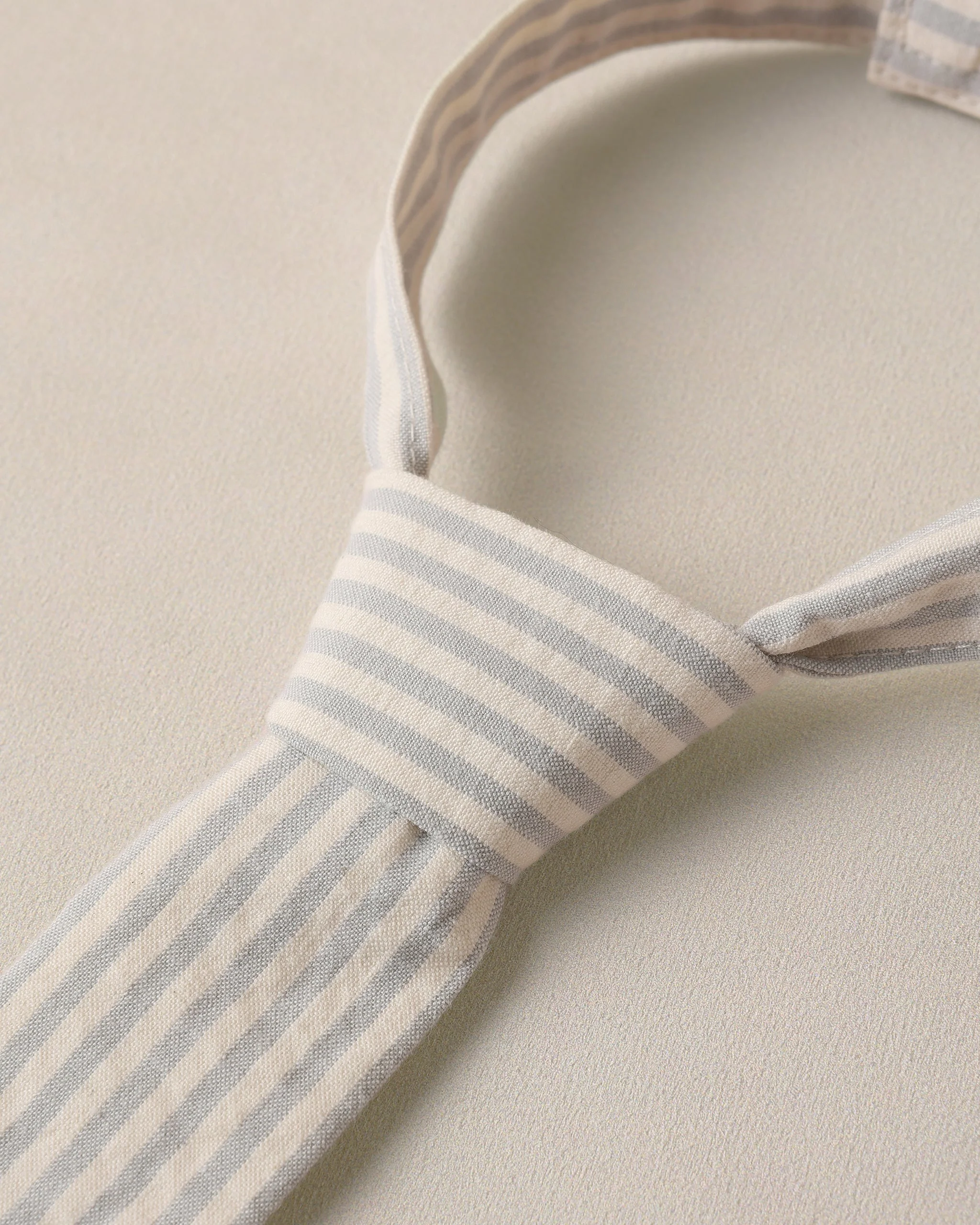 Skinny Tie Sky Stripe - Image 4