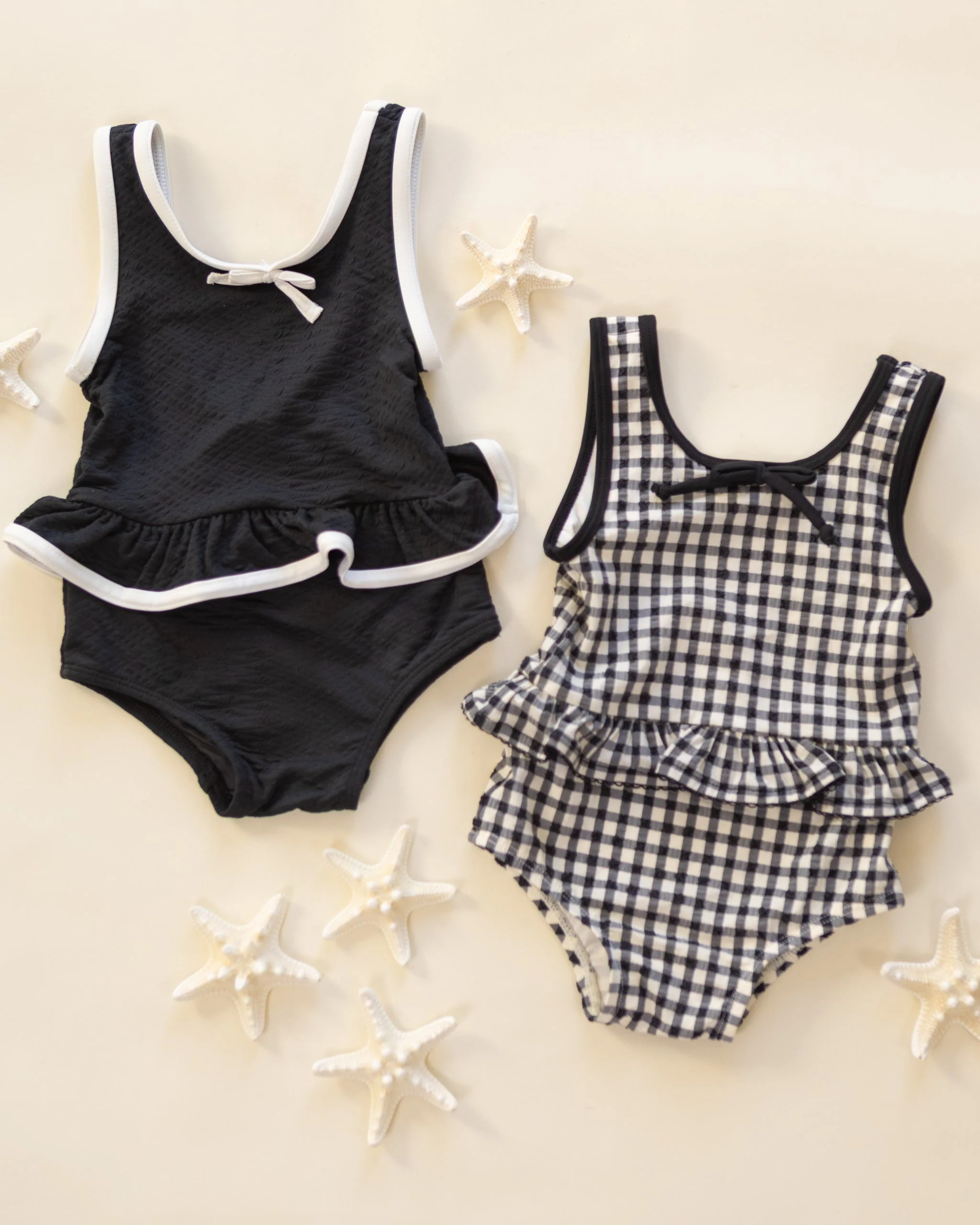 Skirted One-Piece Black - Image 6