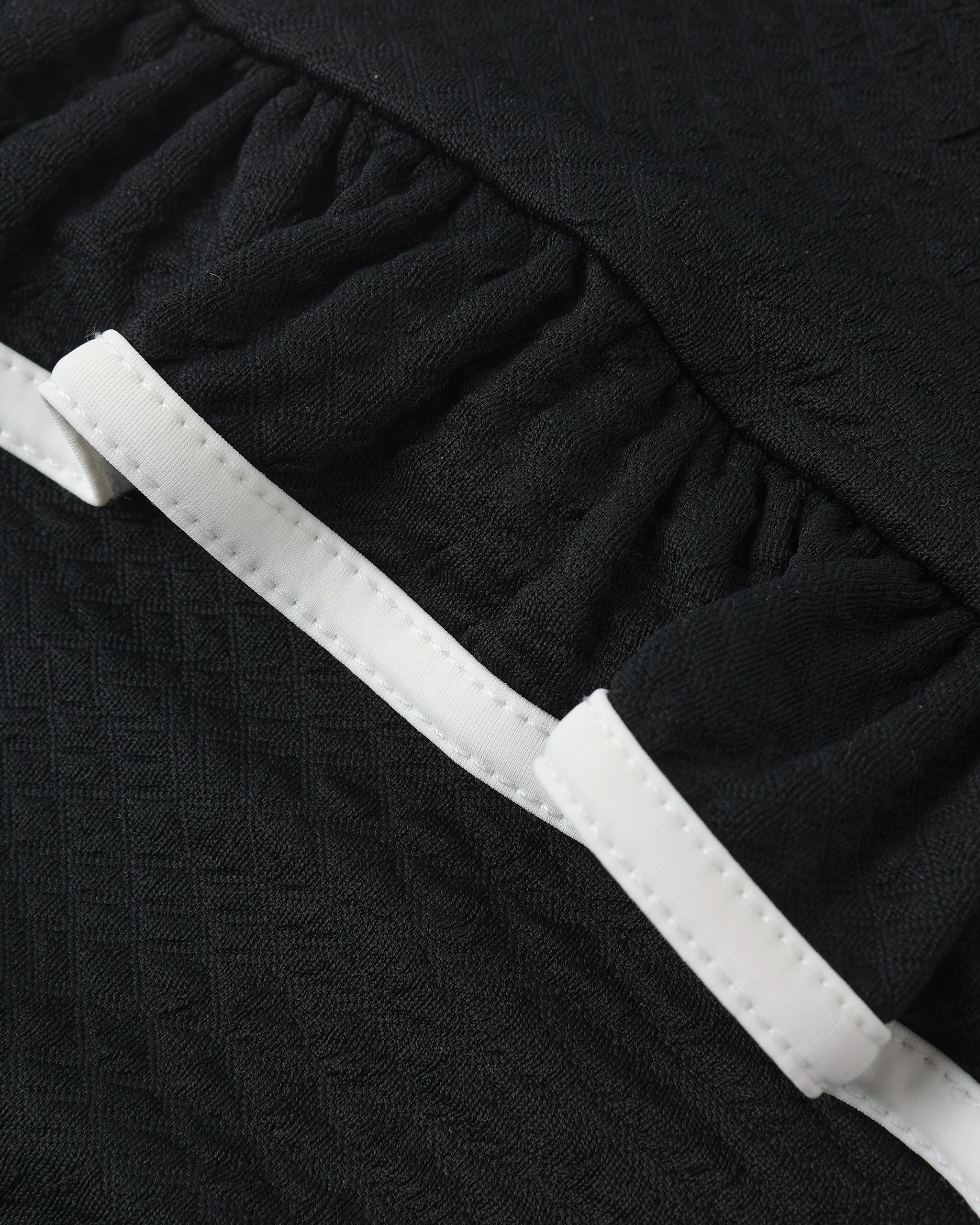 Skirted One-Piece Black - Image 8