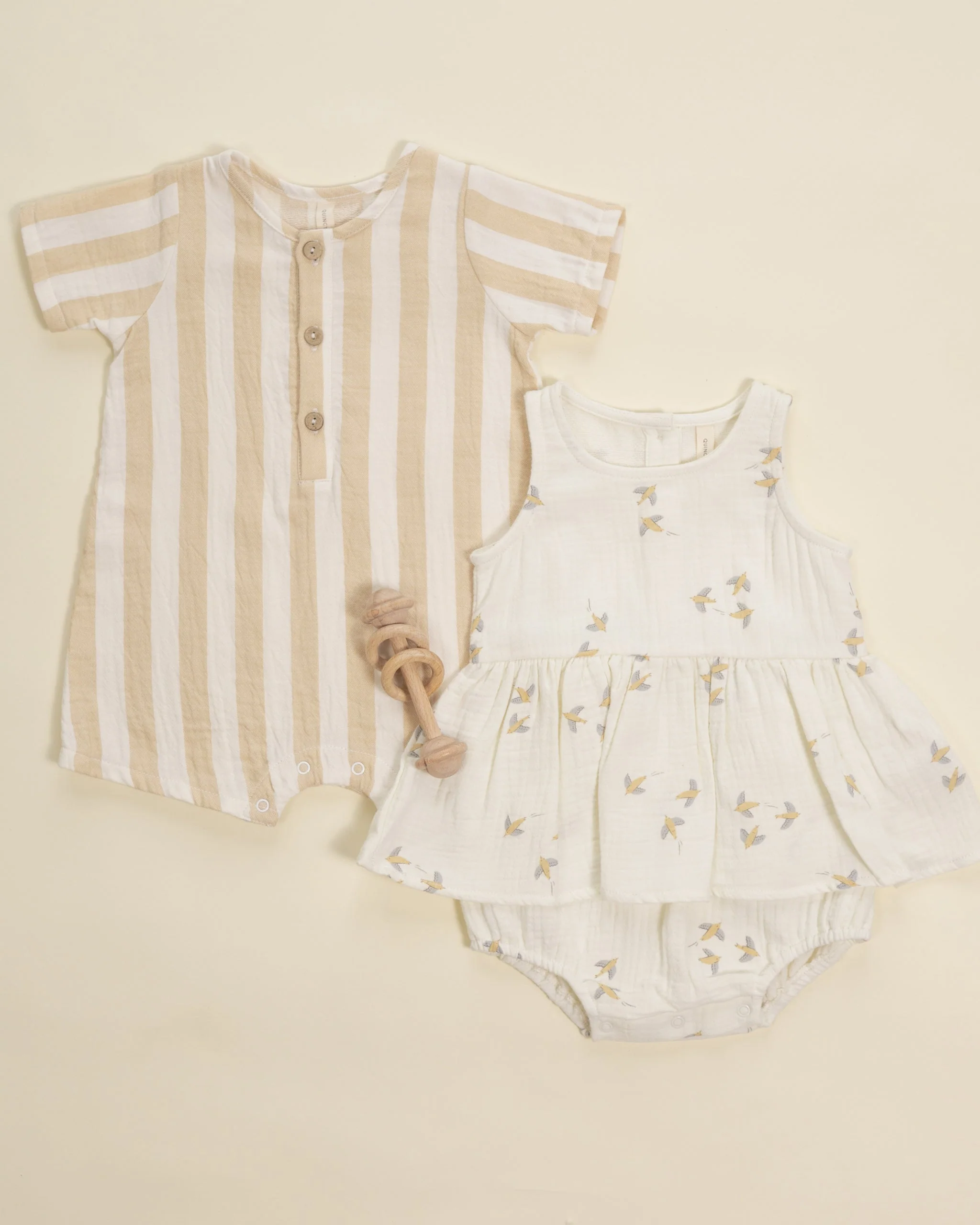 Skirted Tank Romper Birds - Image 2