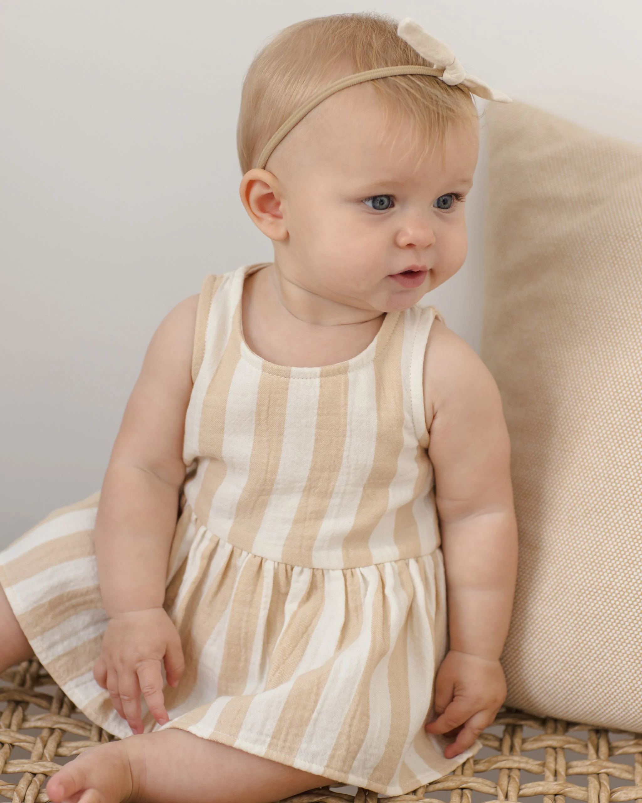 Skirted Tank Romper Summer Stripe - Image 2