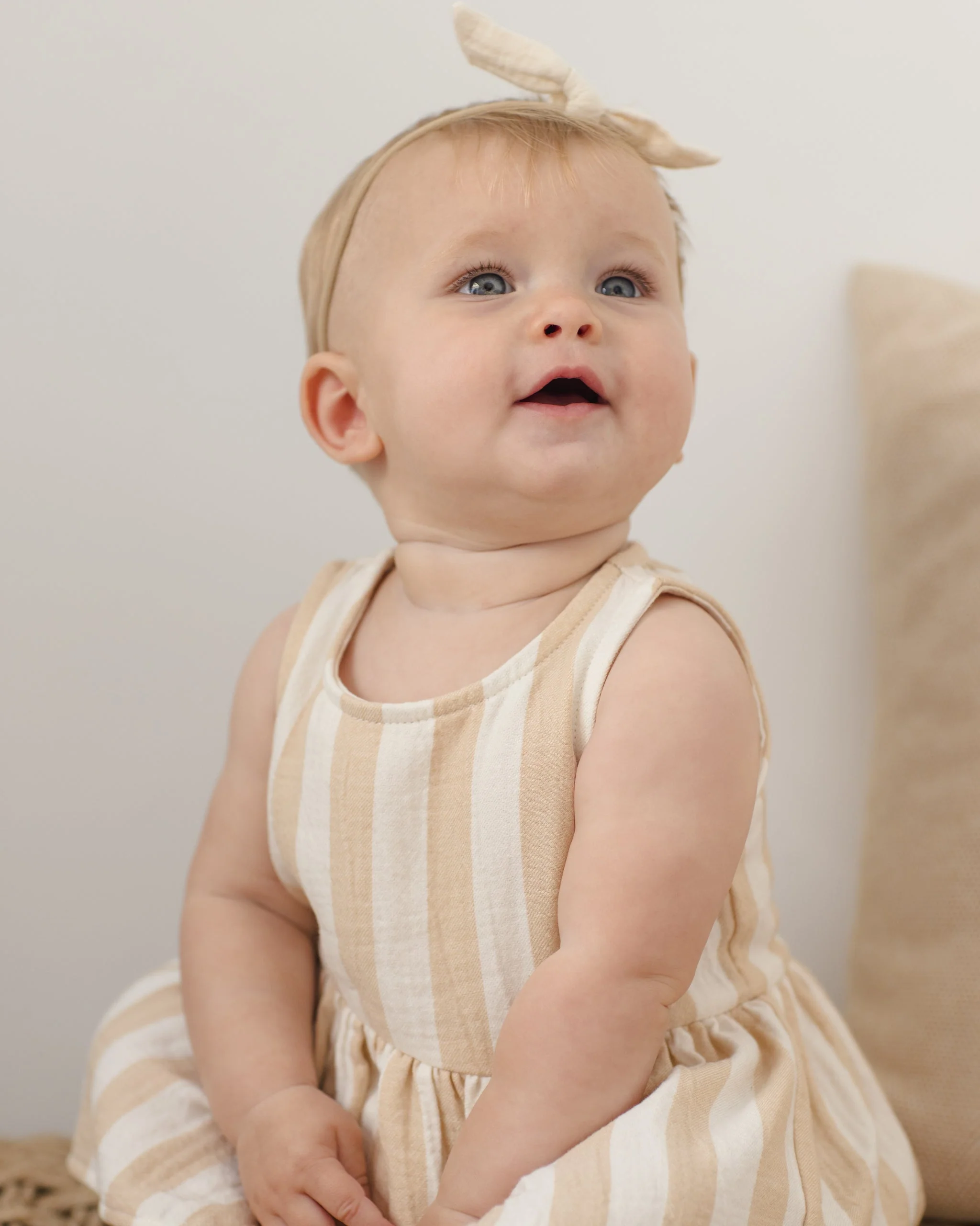 Skirted Tank Romper Summer Stripe - Image 3