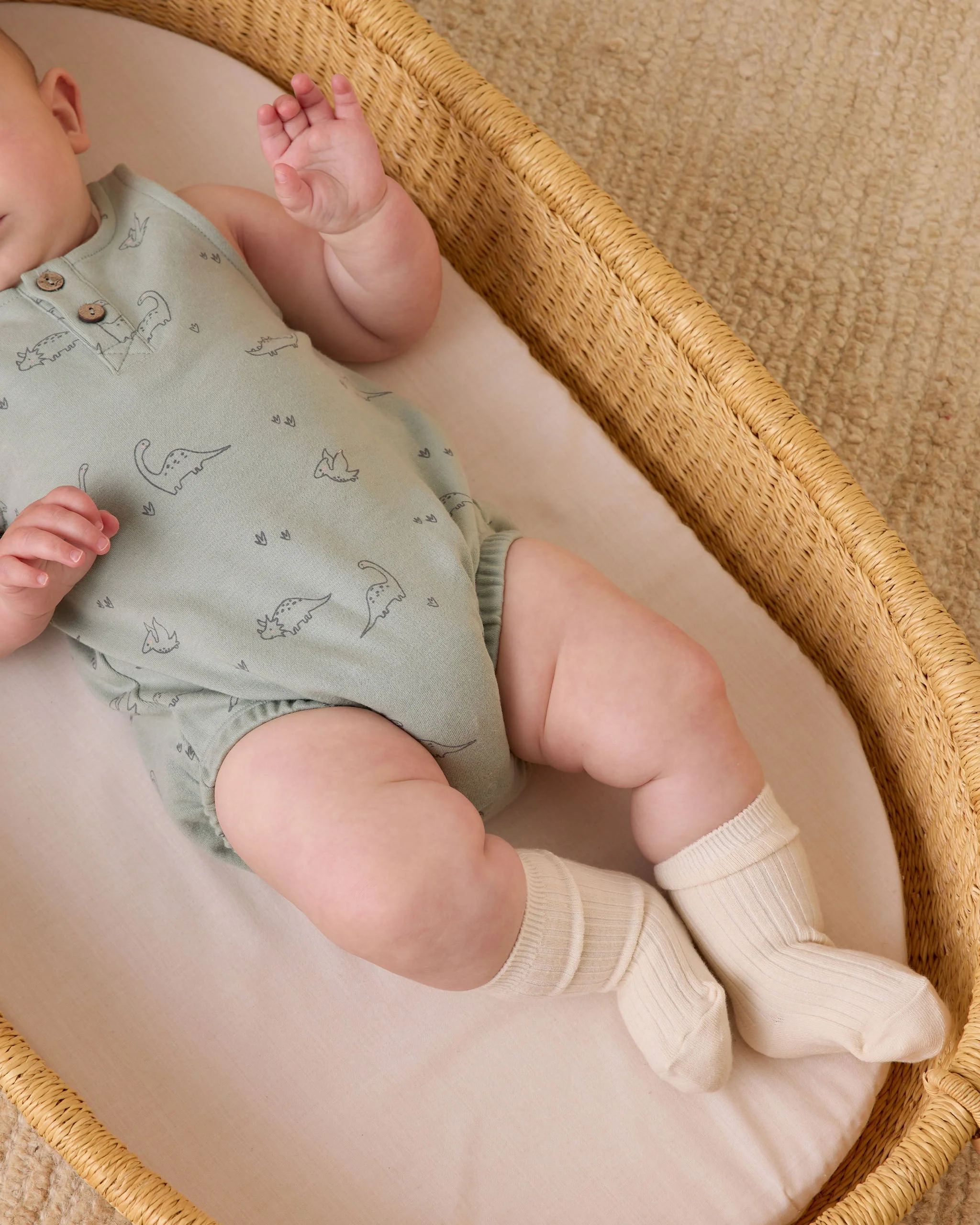 Sleeveless Bubble Romper || Dino - Image 2
