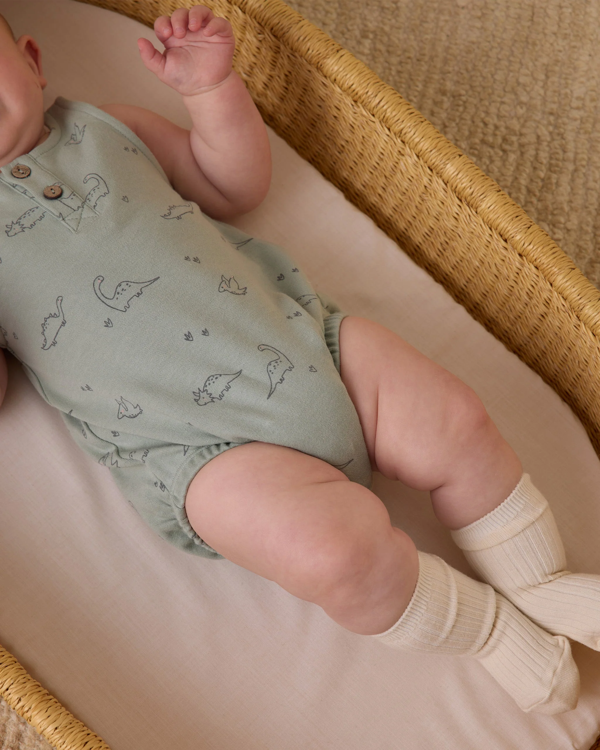 Sleeveless Bubble Romper || Dino - Image 4