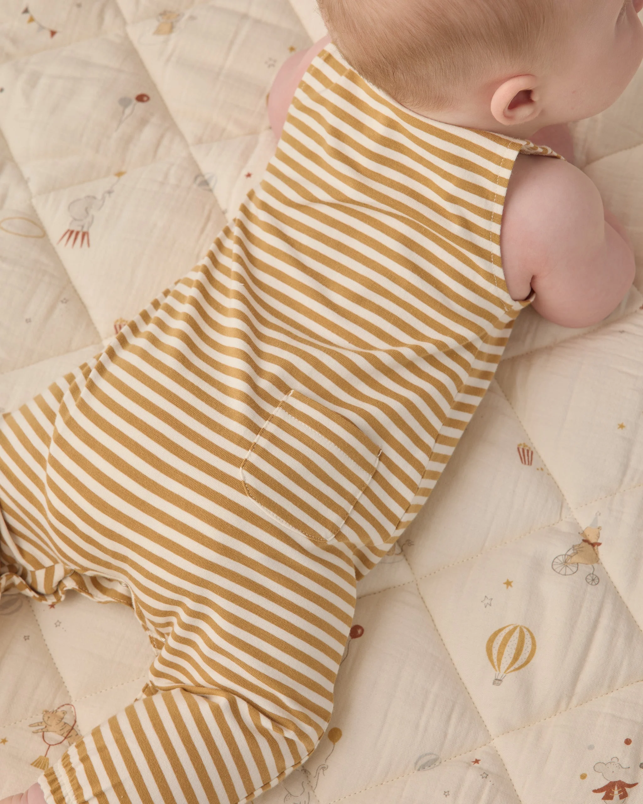 Sleeveless Jumpsuit Honey Stripe - Image 4