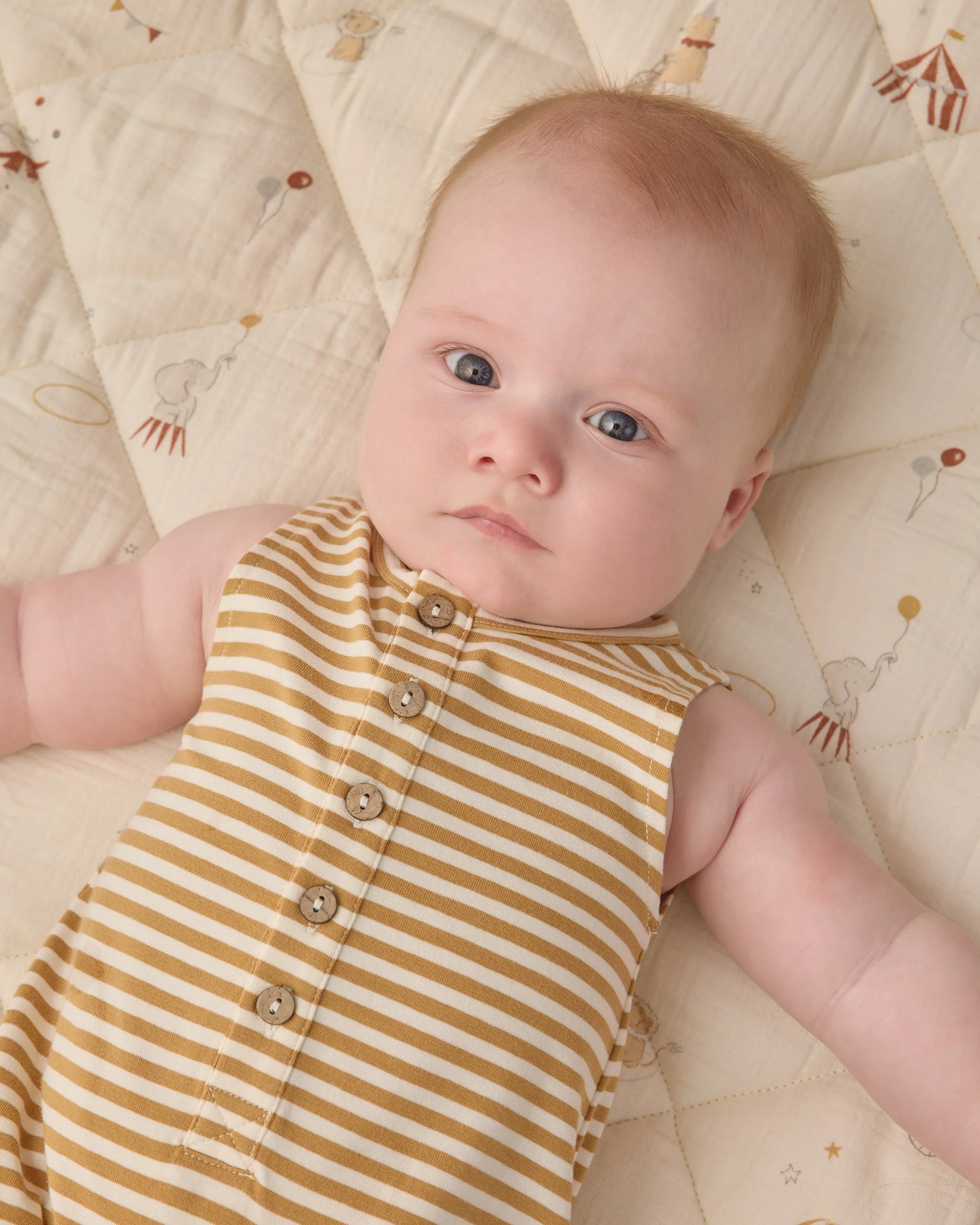 Sleeveless Jumpsuit Honey Stripe - Image 5