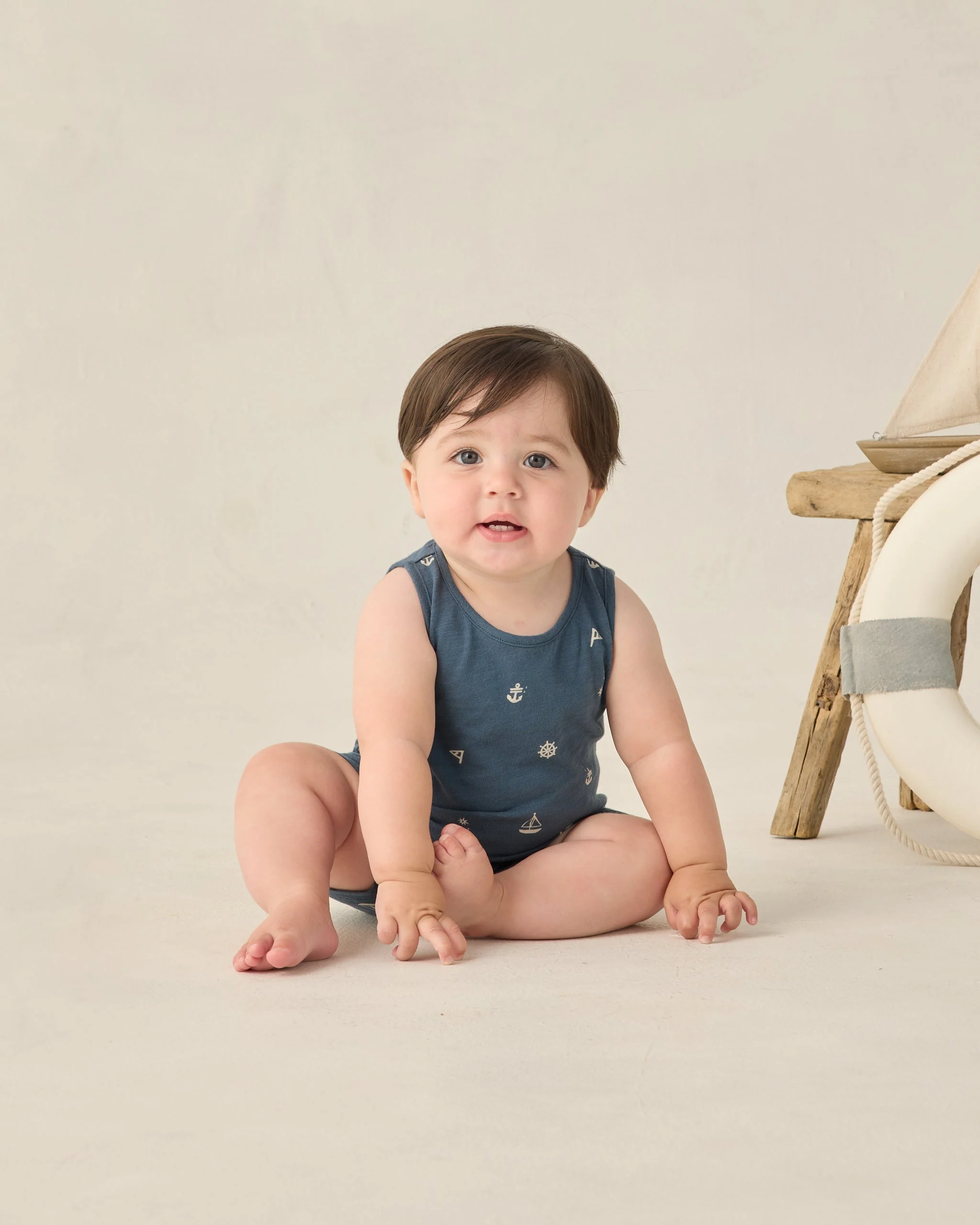 Sleeveless One-Piece Maritime - Image 2