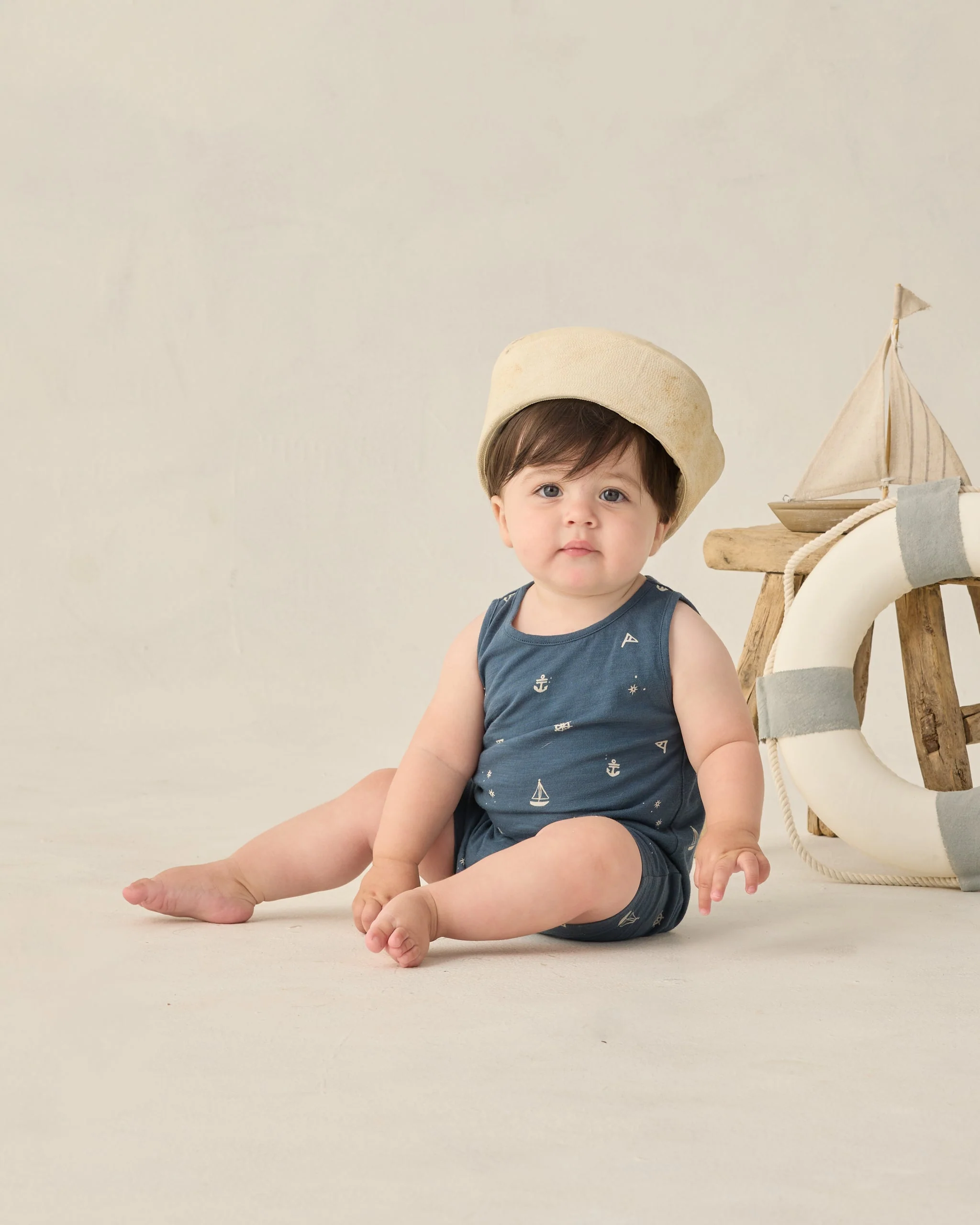 Sleeveless One-Piece Maritime - Image 4