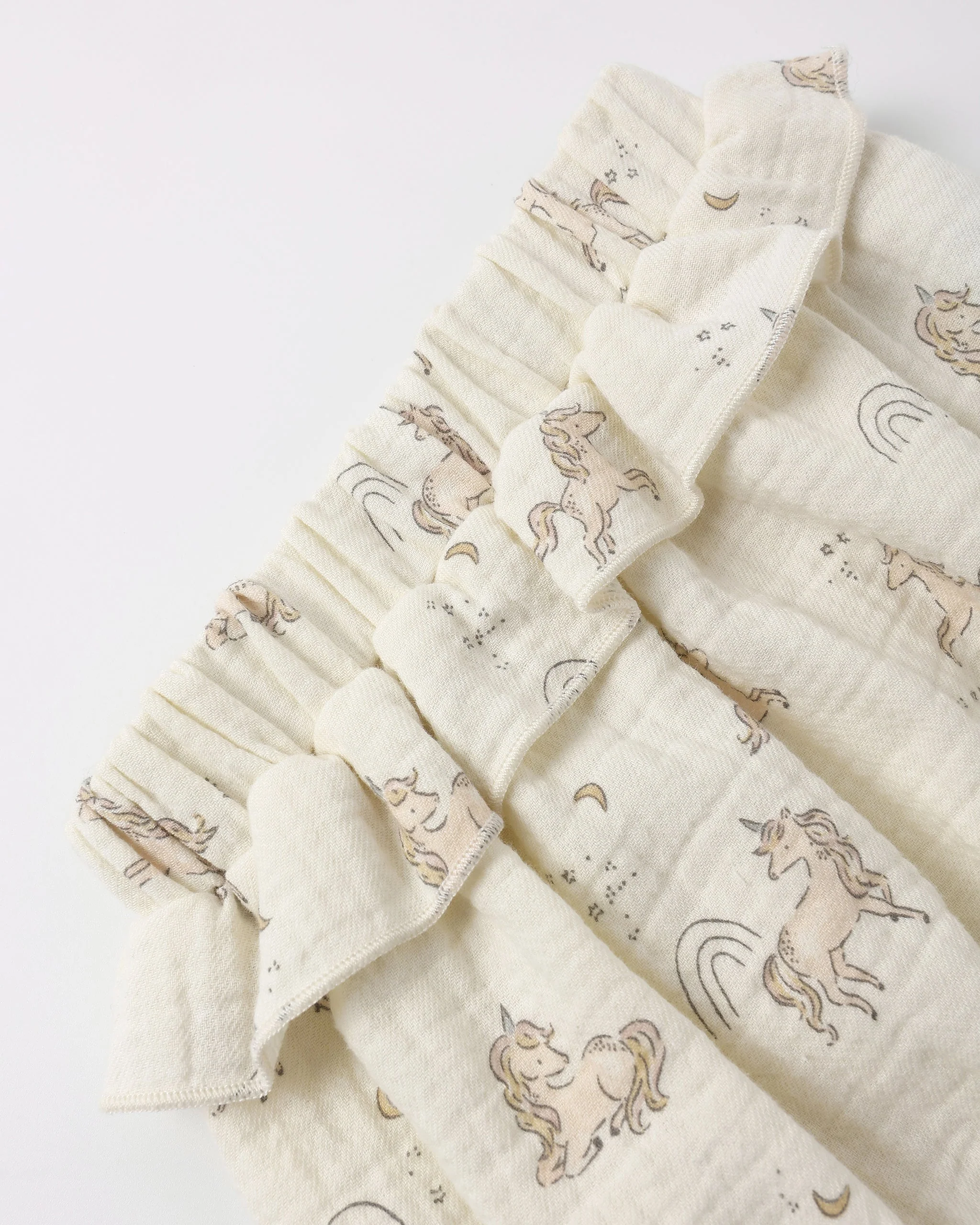 Sleeveless Peplum Set Unicorns - Image 7