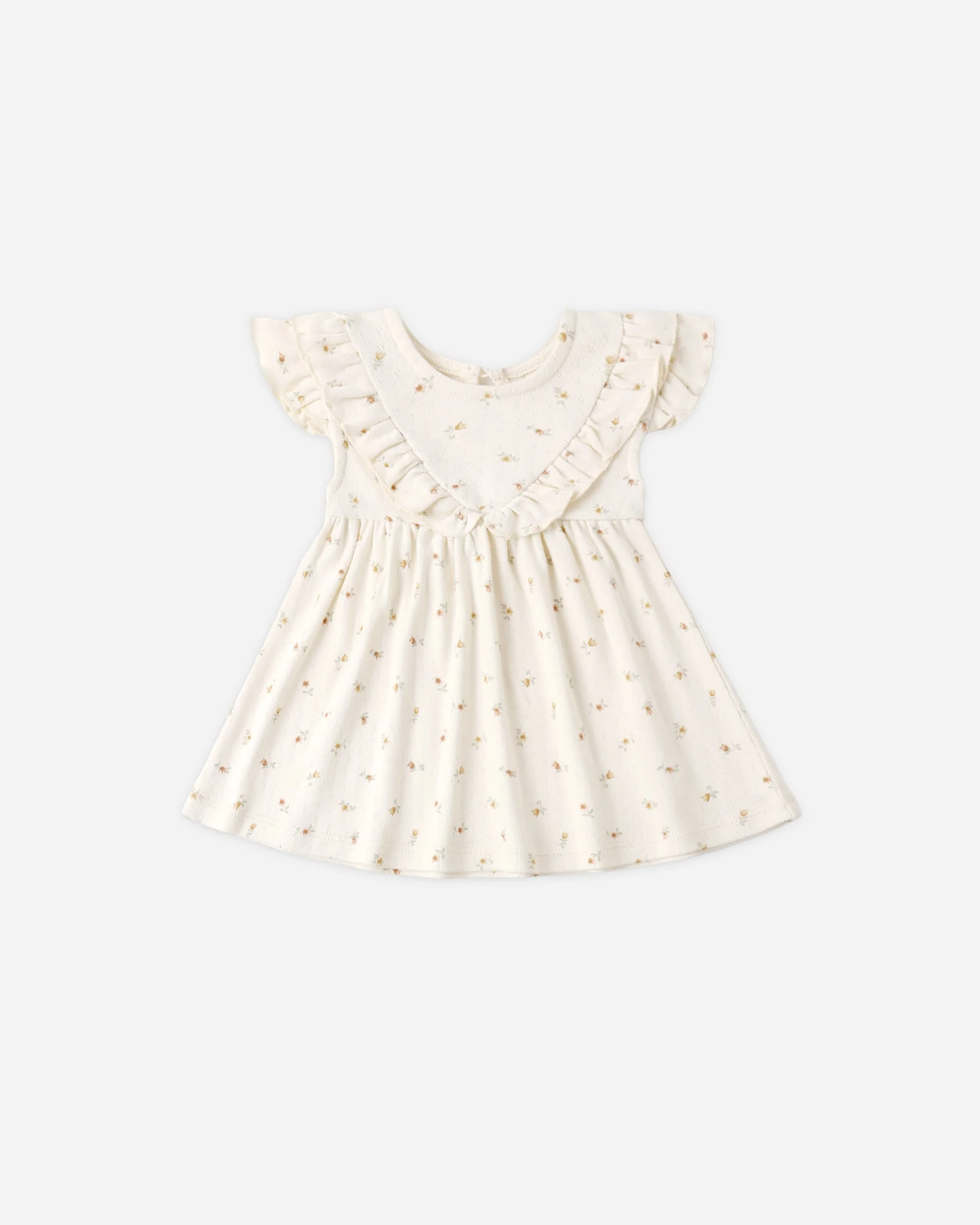 Sleeveless Ruffle V Dress Petit Fleur