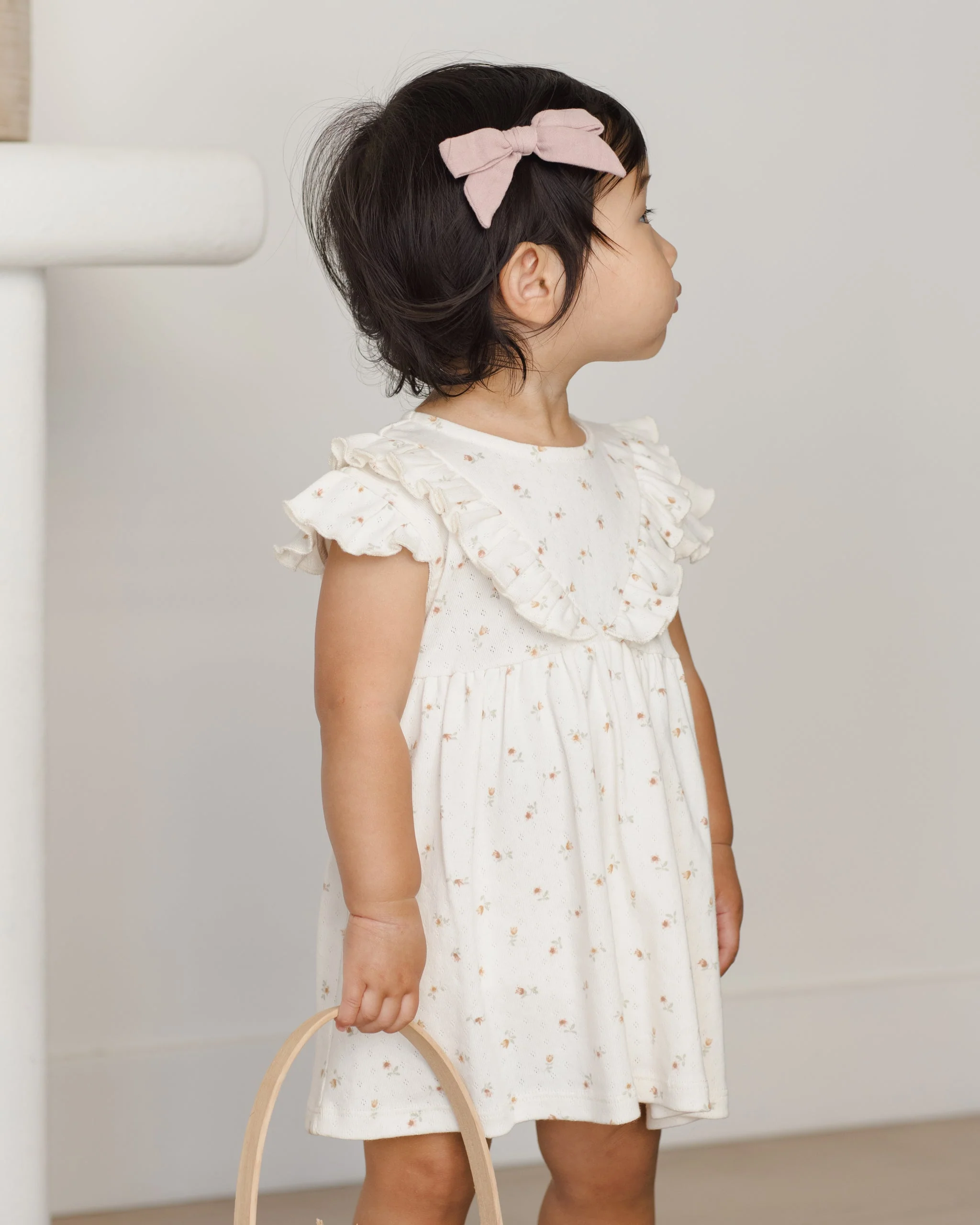 Sleeveless Ruffle V Dress Petit Fleur - Image 3