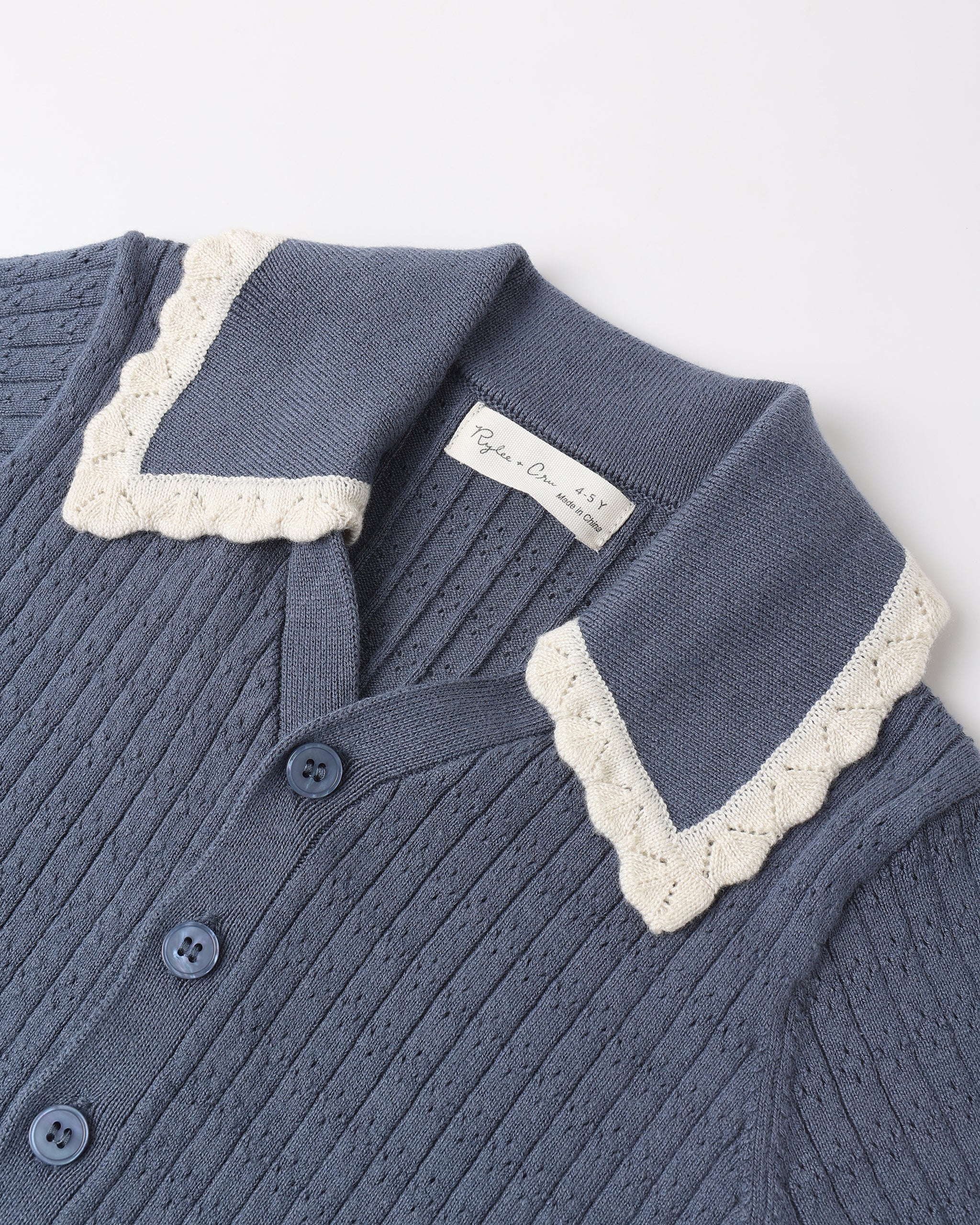 Sloane Knit Top Marine - Image 8
