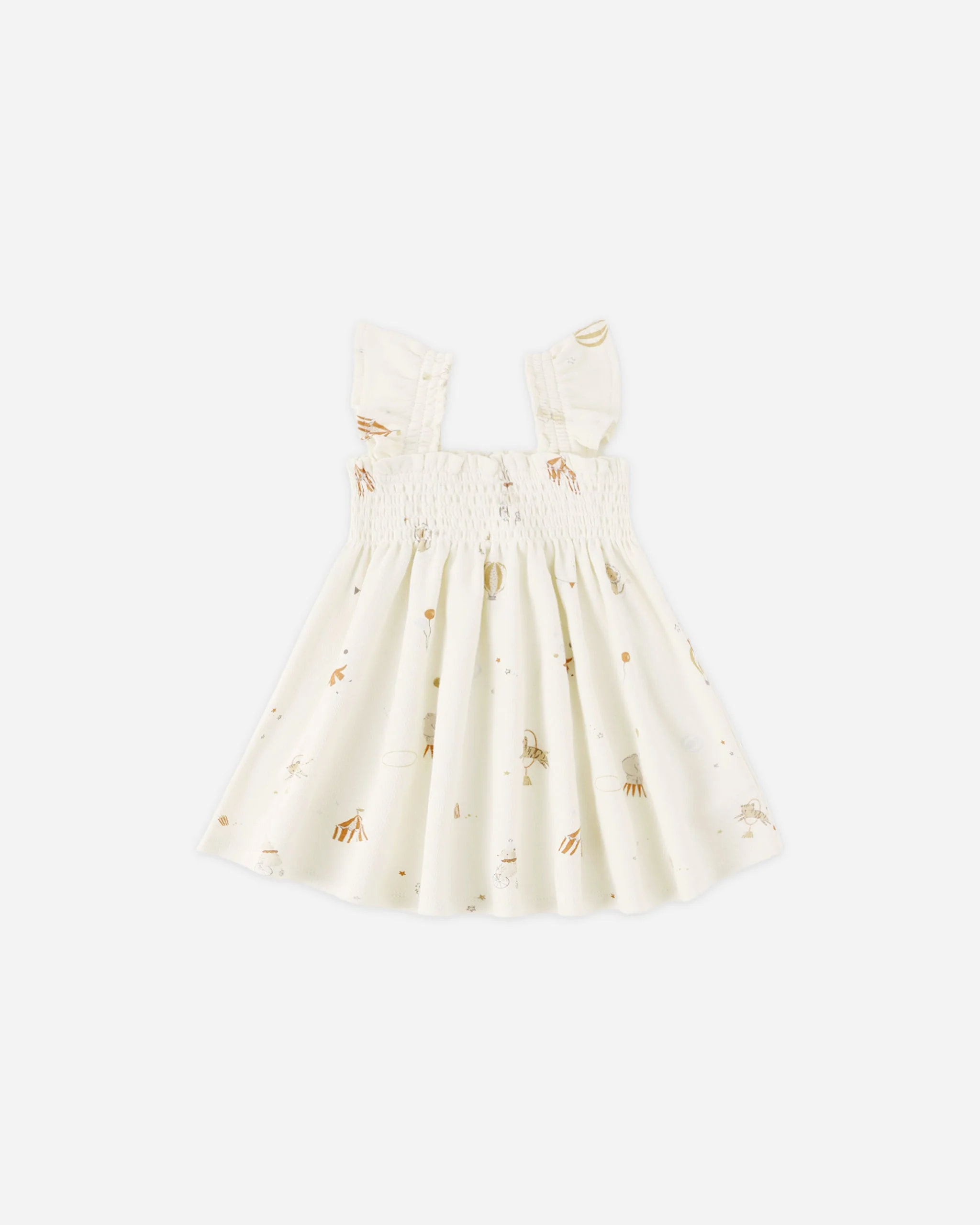 Smocked Jersey Dress Carnival