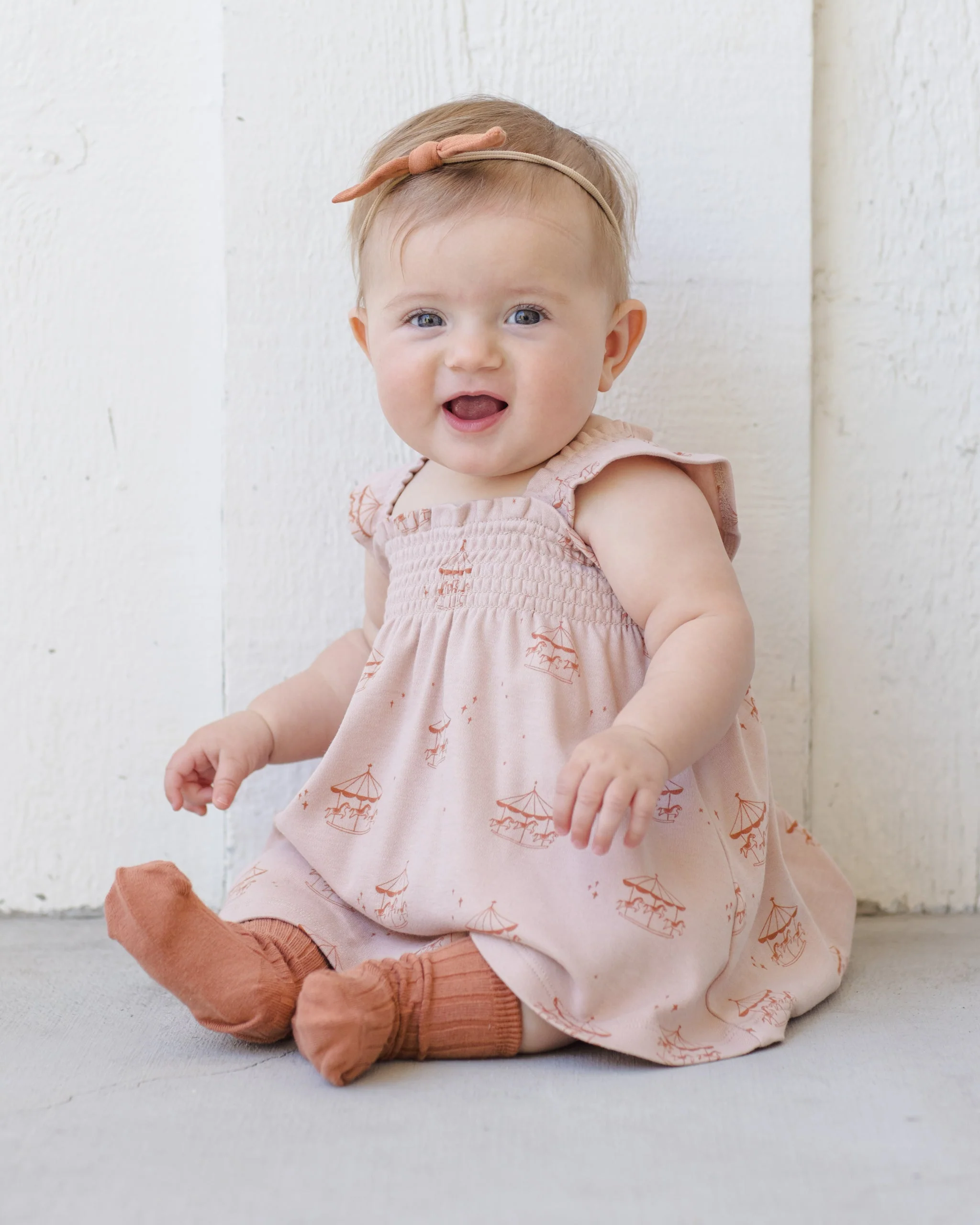 Smocked Jersey Dress Carousel - Image 2