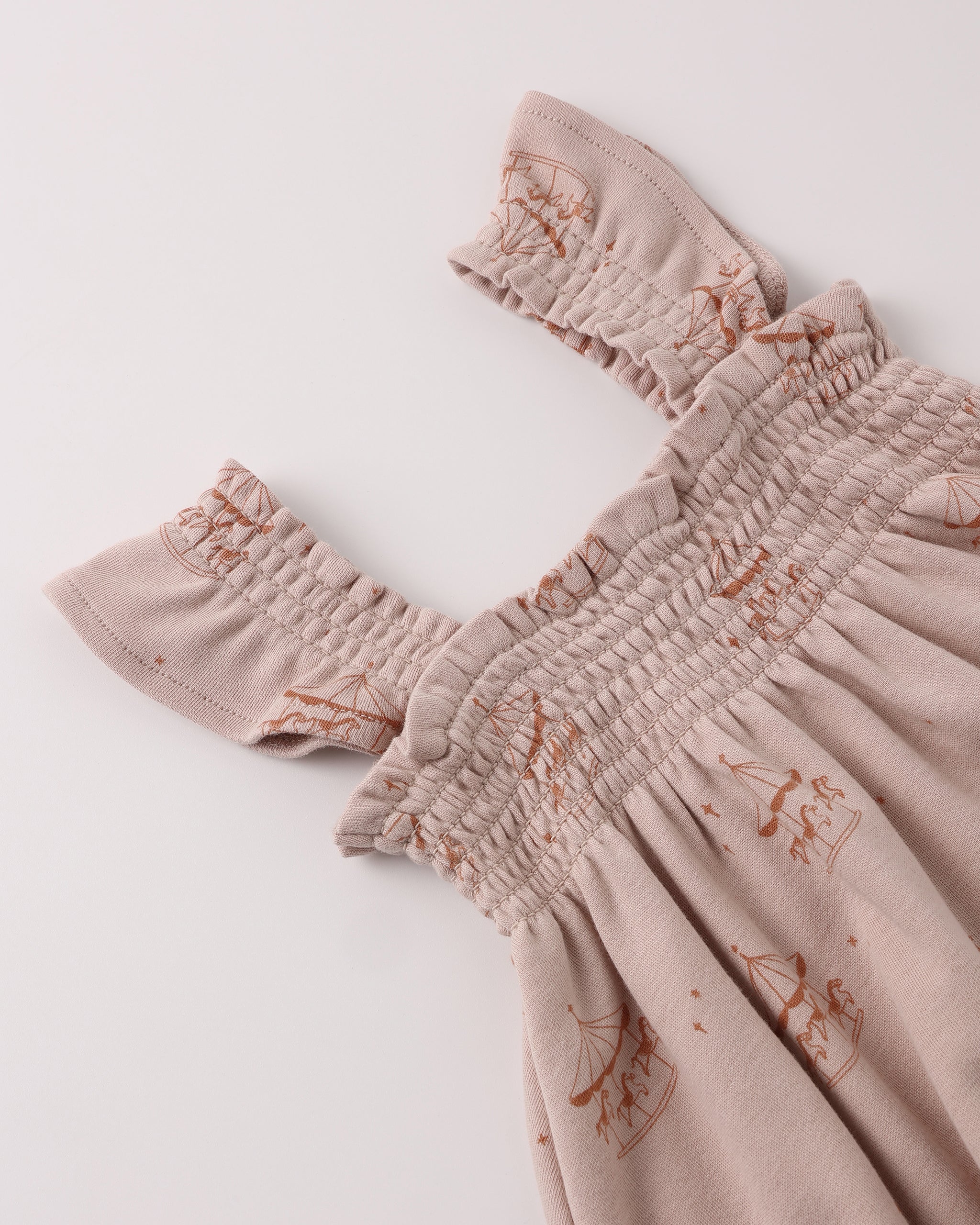 Smocked Jersey Dress Carousel - Image 7