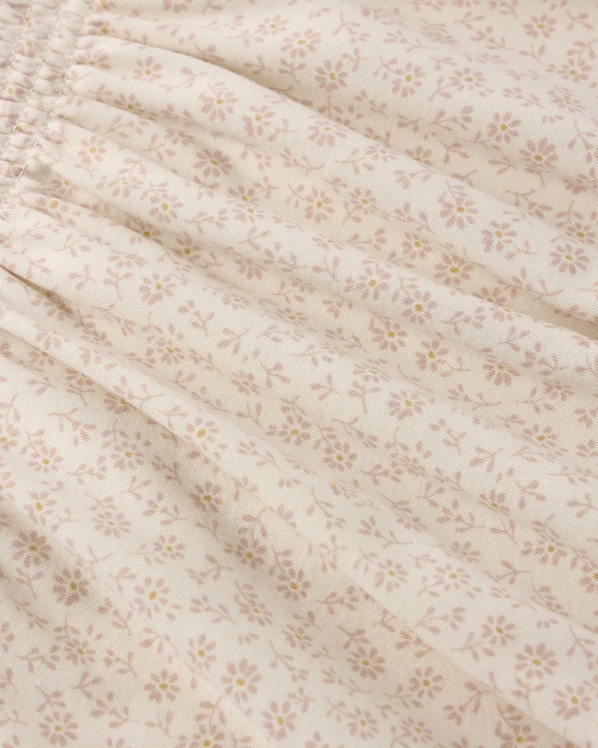 Smocked Jersey Dress Ditsy - Image 6