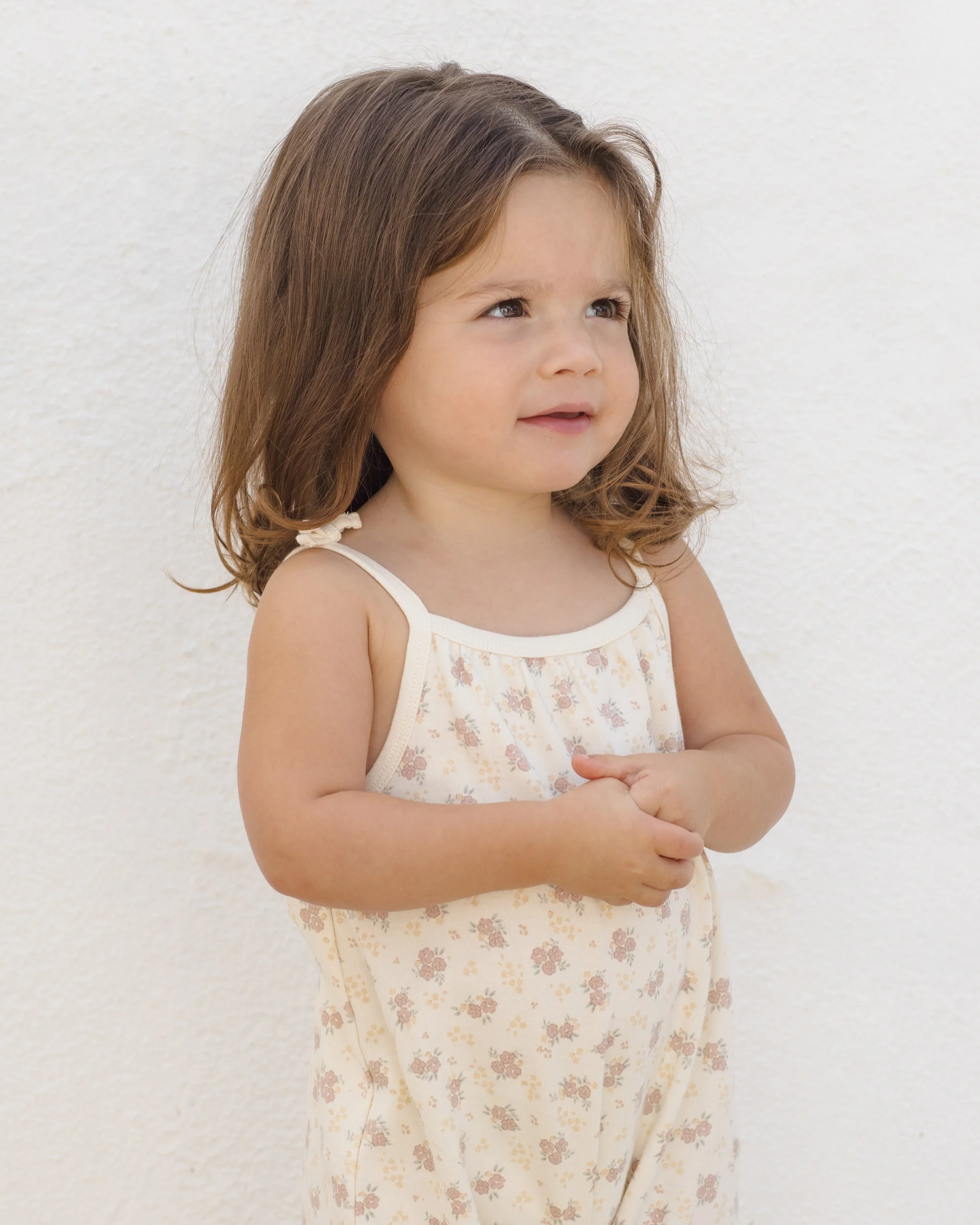 Smocked Jumpsuit Flower Field - Image 3