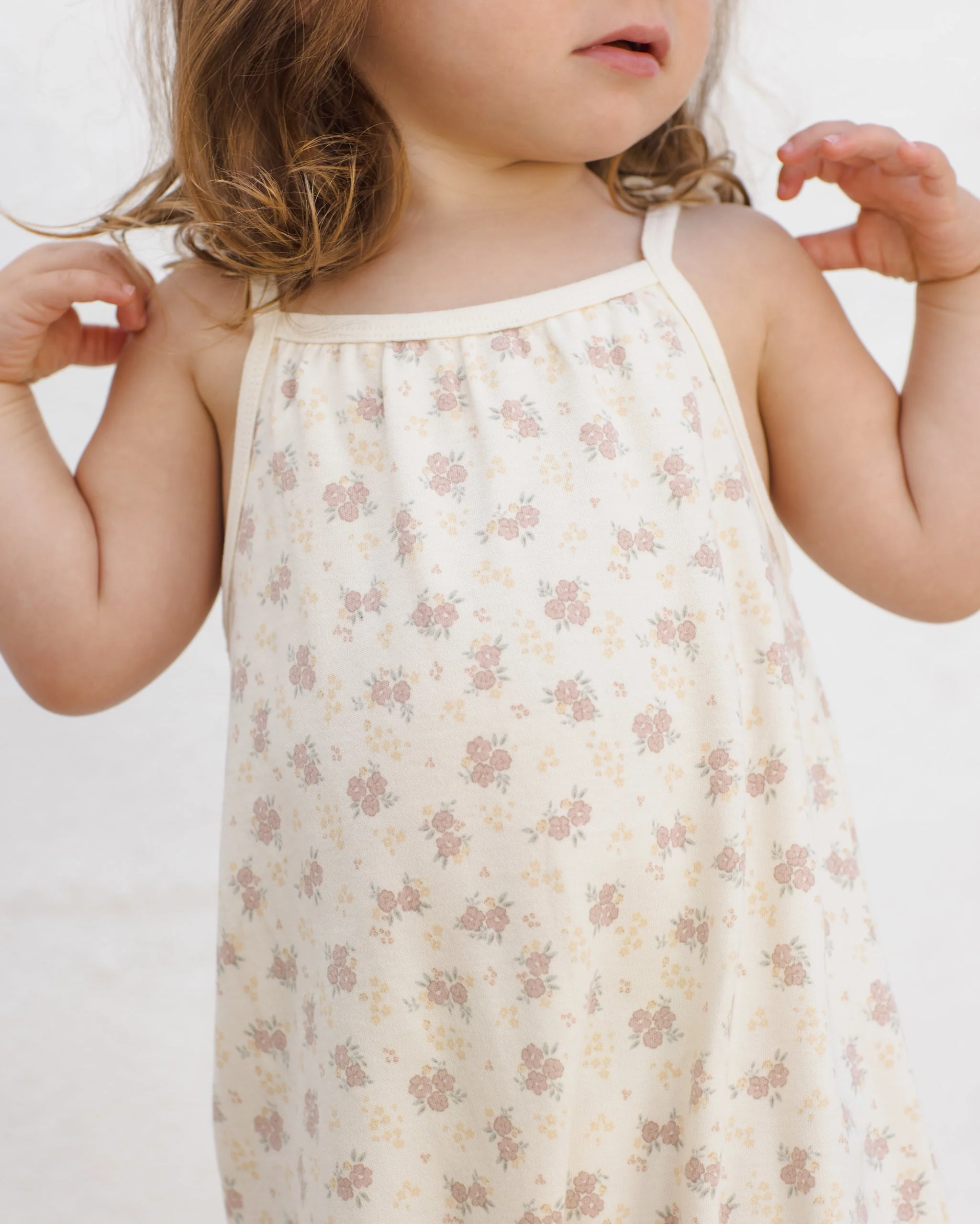 Smocked Jumpsuit Flower Field - Image 4