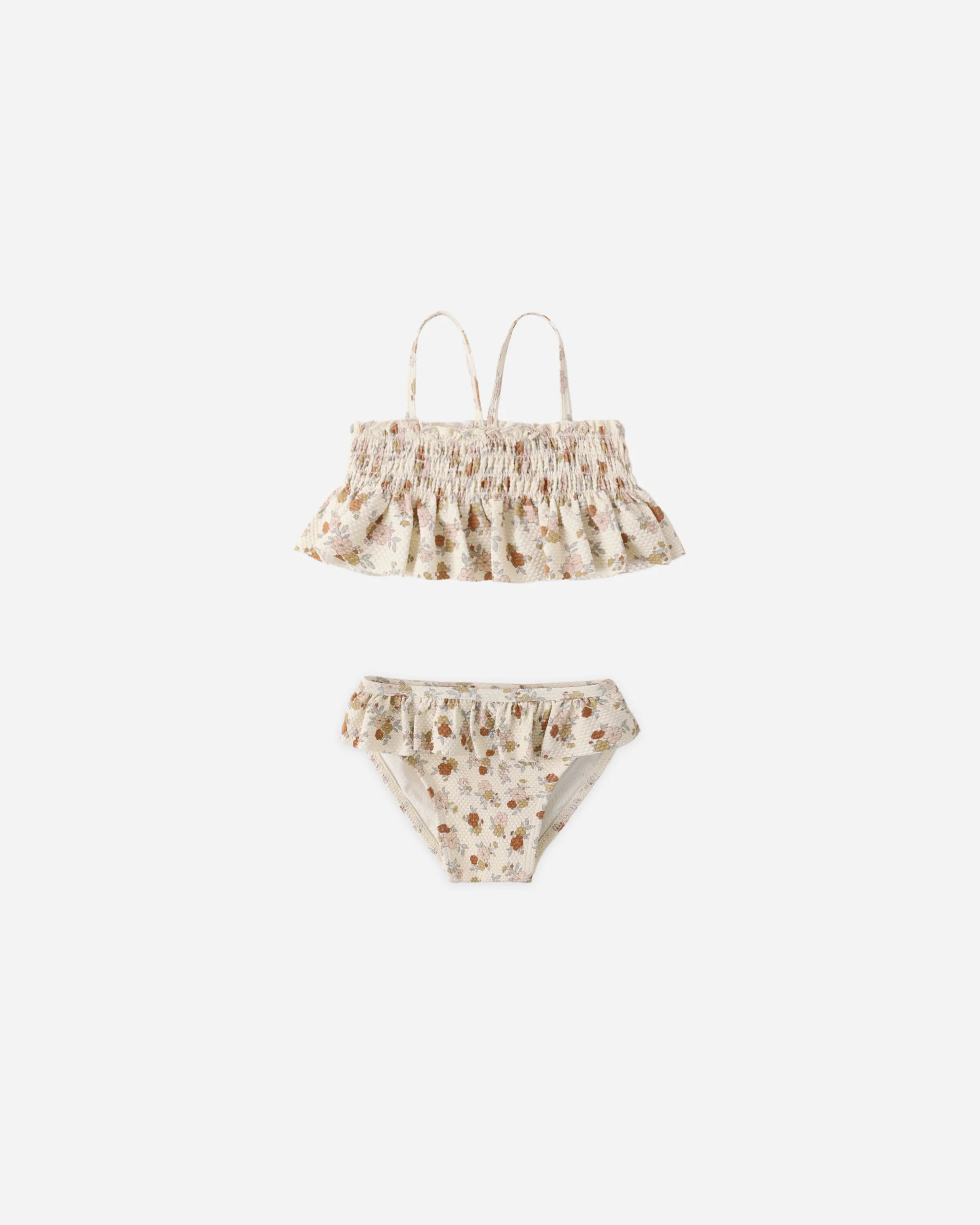 Smocked Ruffle Bikini Bloom