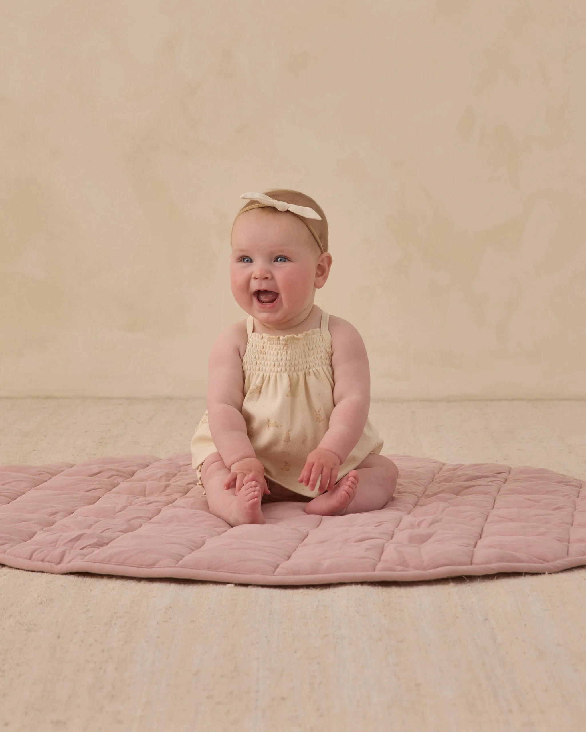 Smocked Tank + Bloomer Set Bunnies - Image 2
