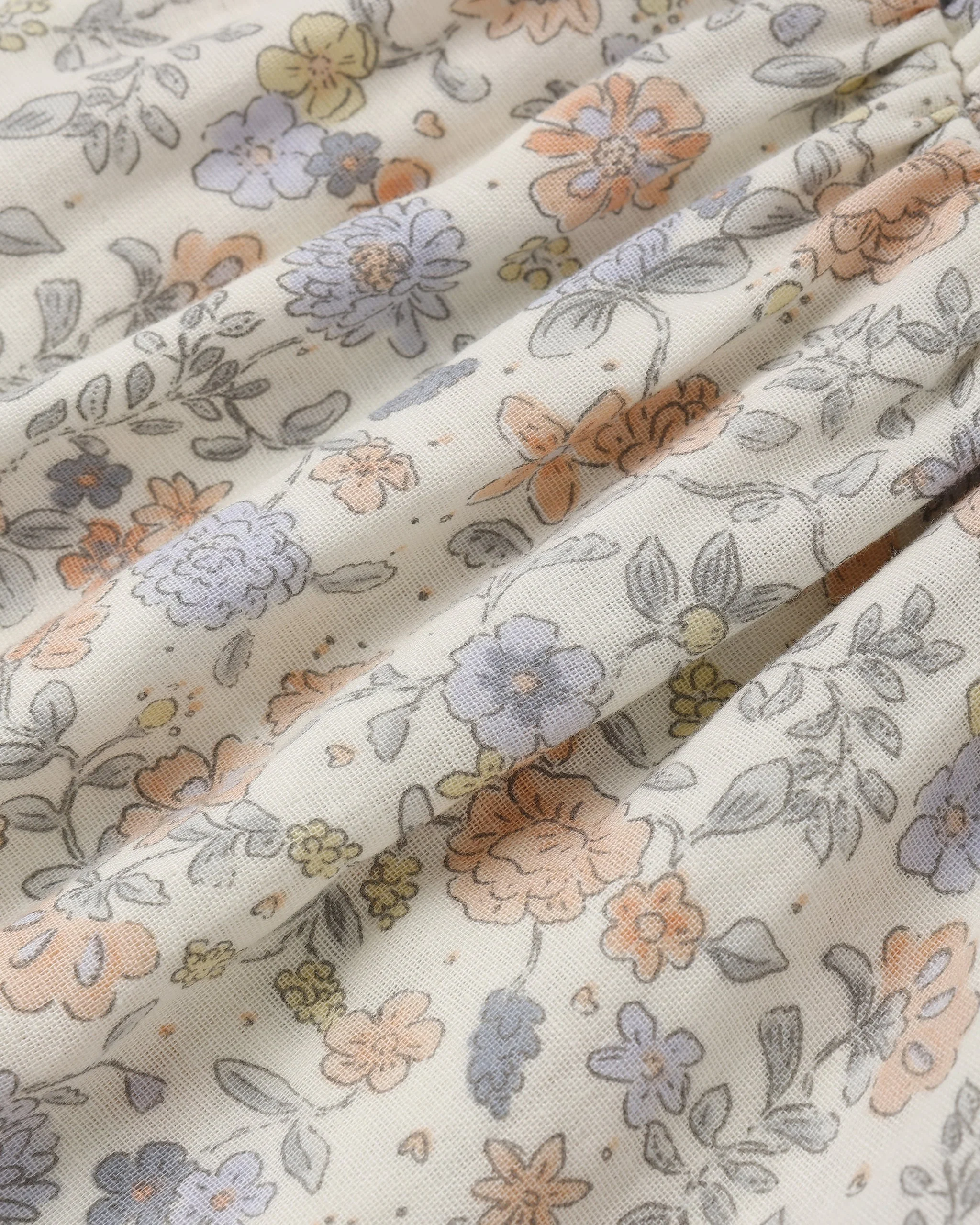 Smocked V Mini Skirt Bloom - Image 8