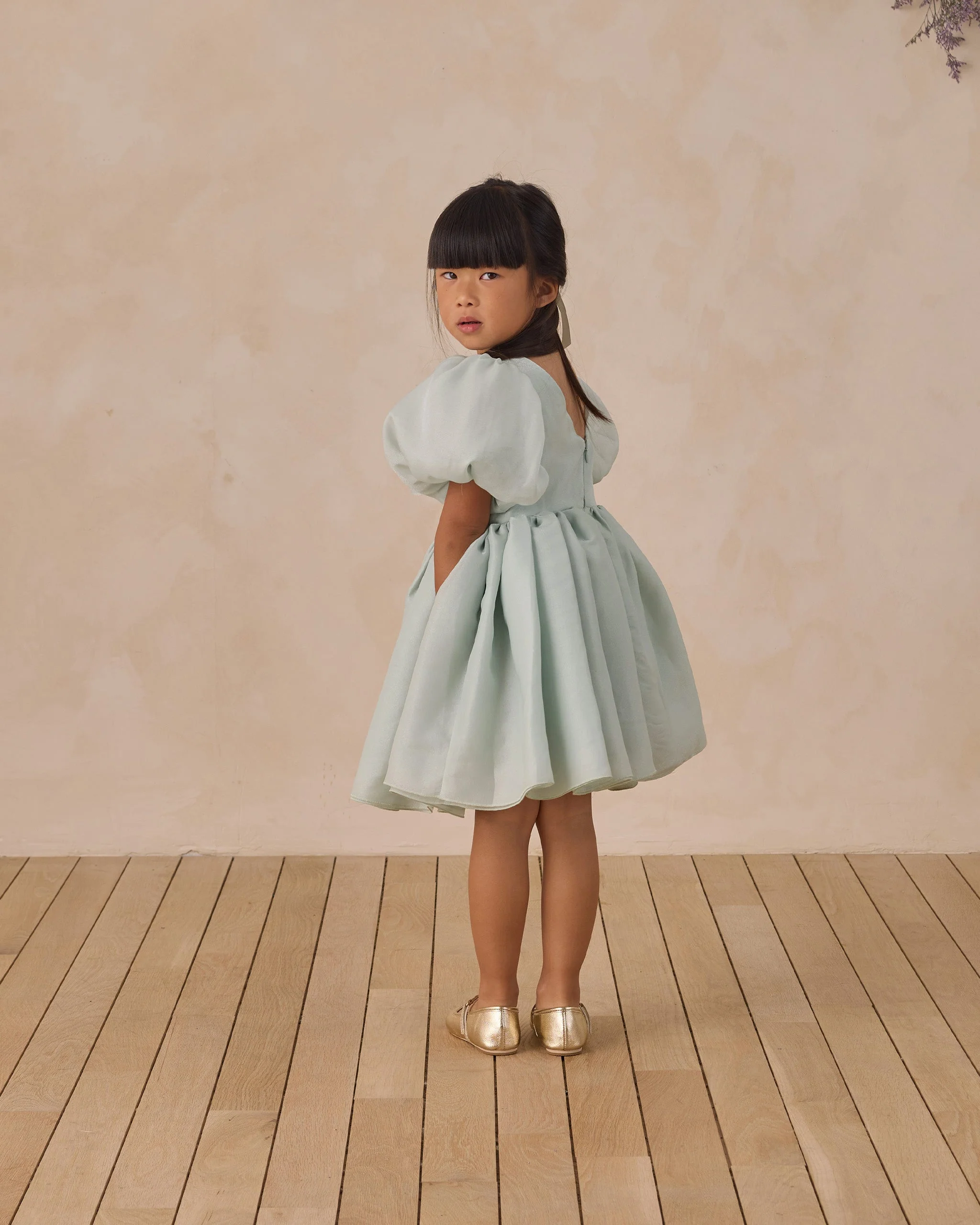 Sofia Dress Seafoam - Image 4