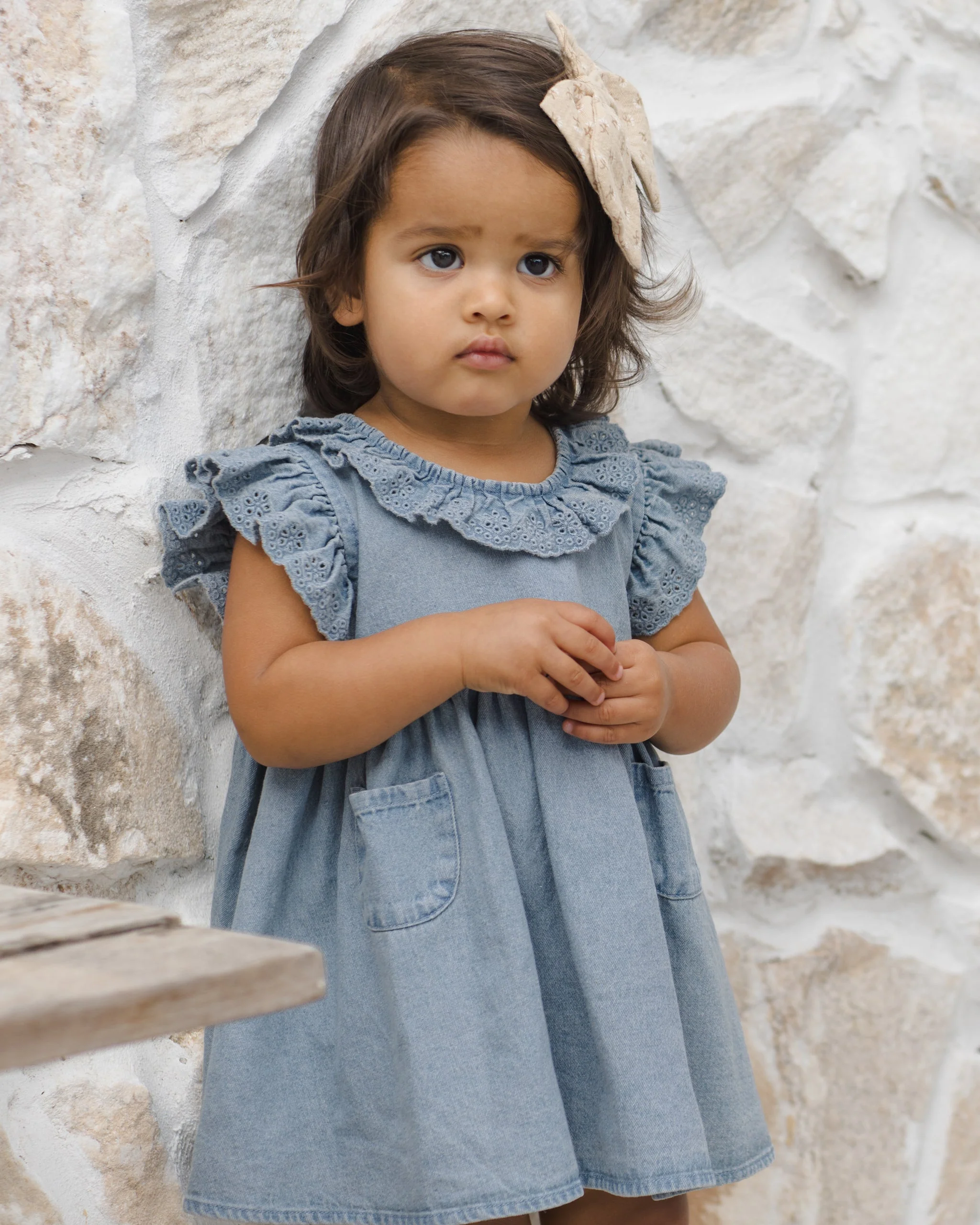 Sophie Dress Lightweight Denim - Image 3