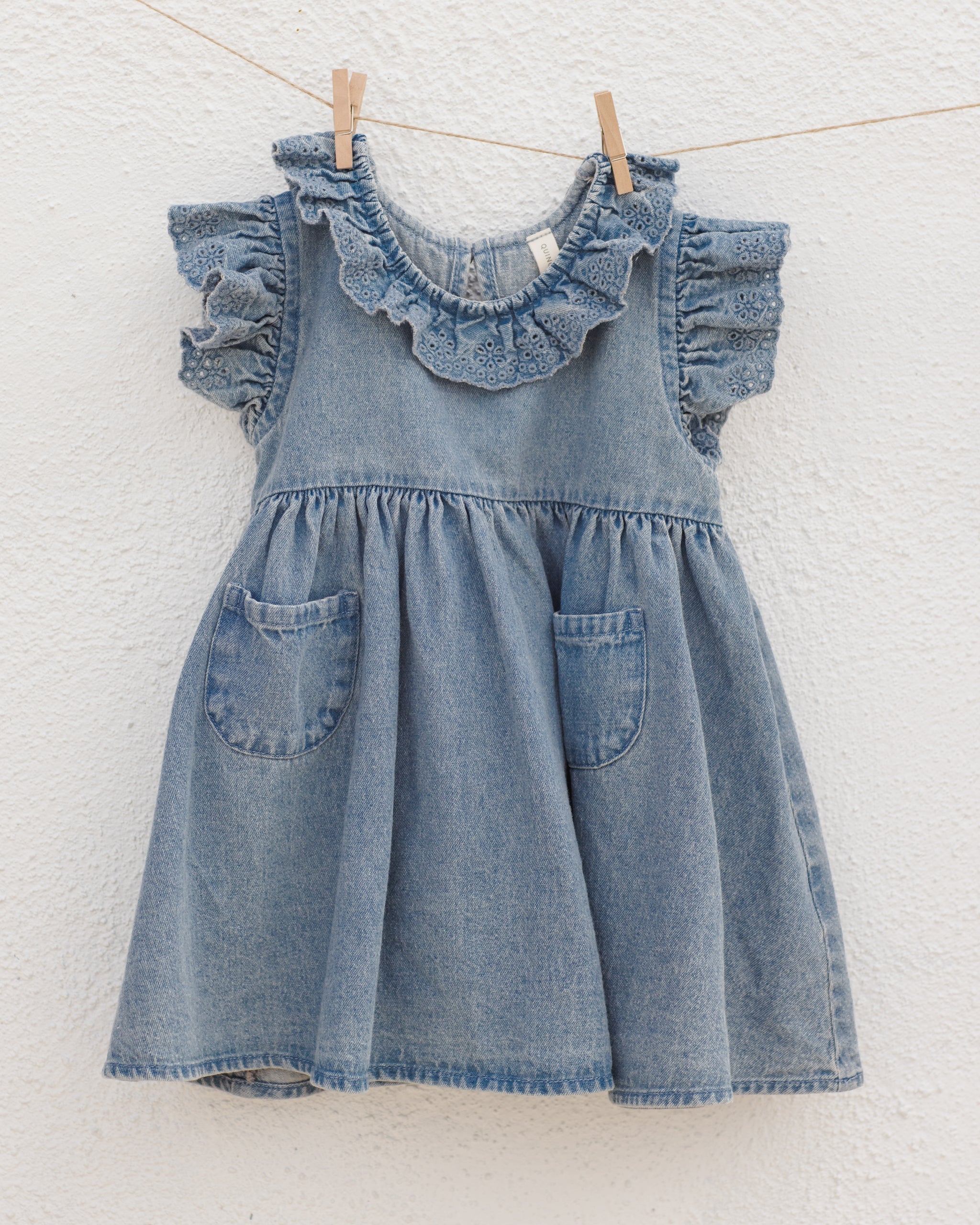 Sophie Dress Lightweight Denim - Image 5