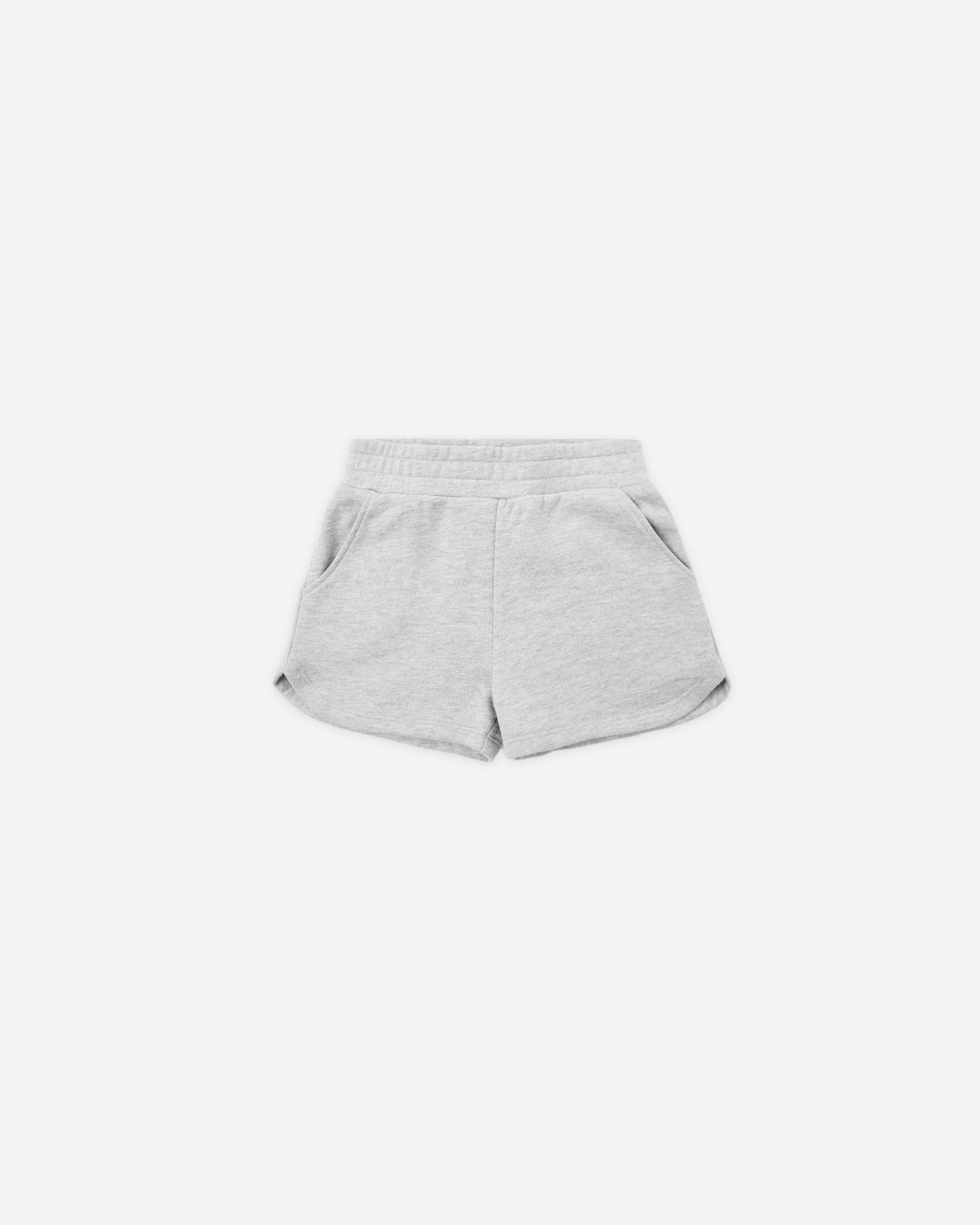 Soren Sweat Short || Heathered Ash
