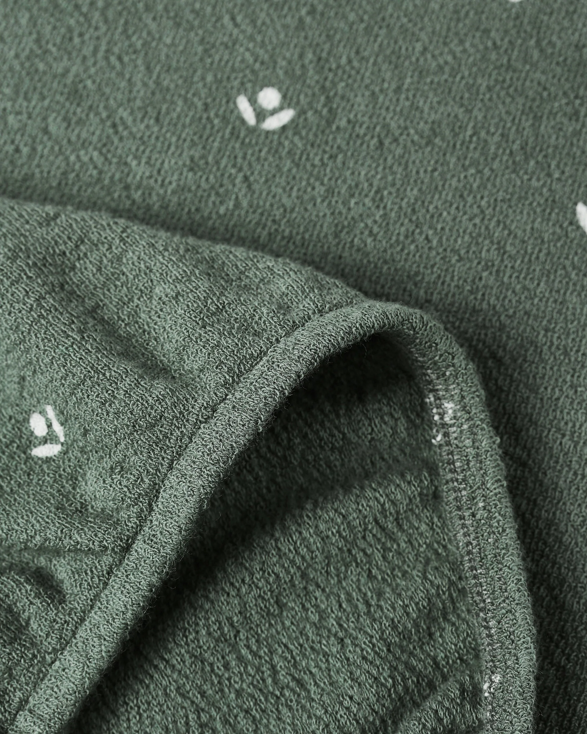 Spongey Knit Set || Evergreen Ditsy - Image 7