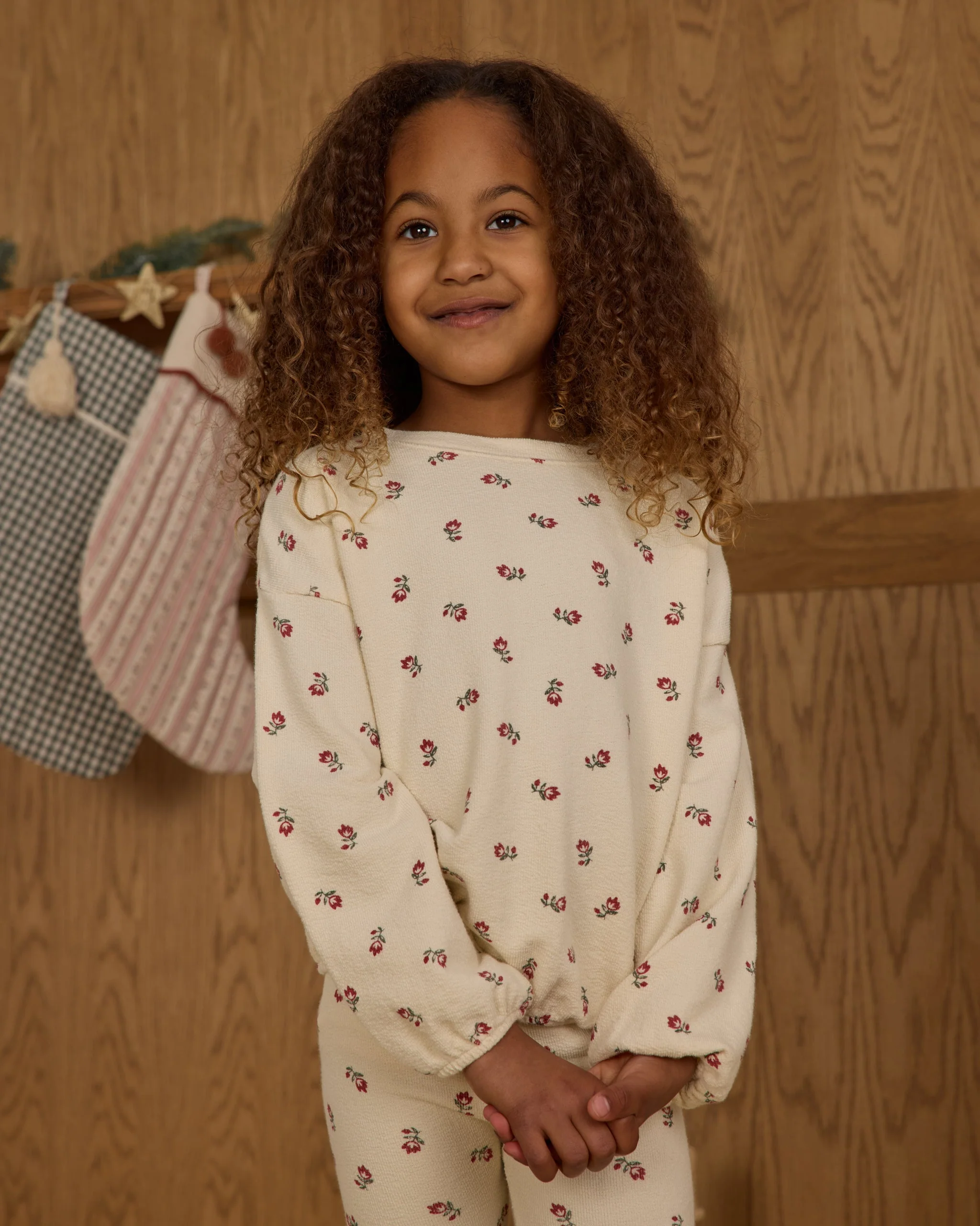 Spongey Knit Set || Ruby Ditsy - Image 3