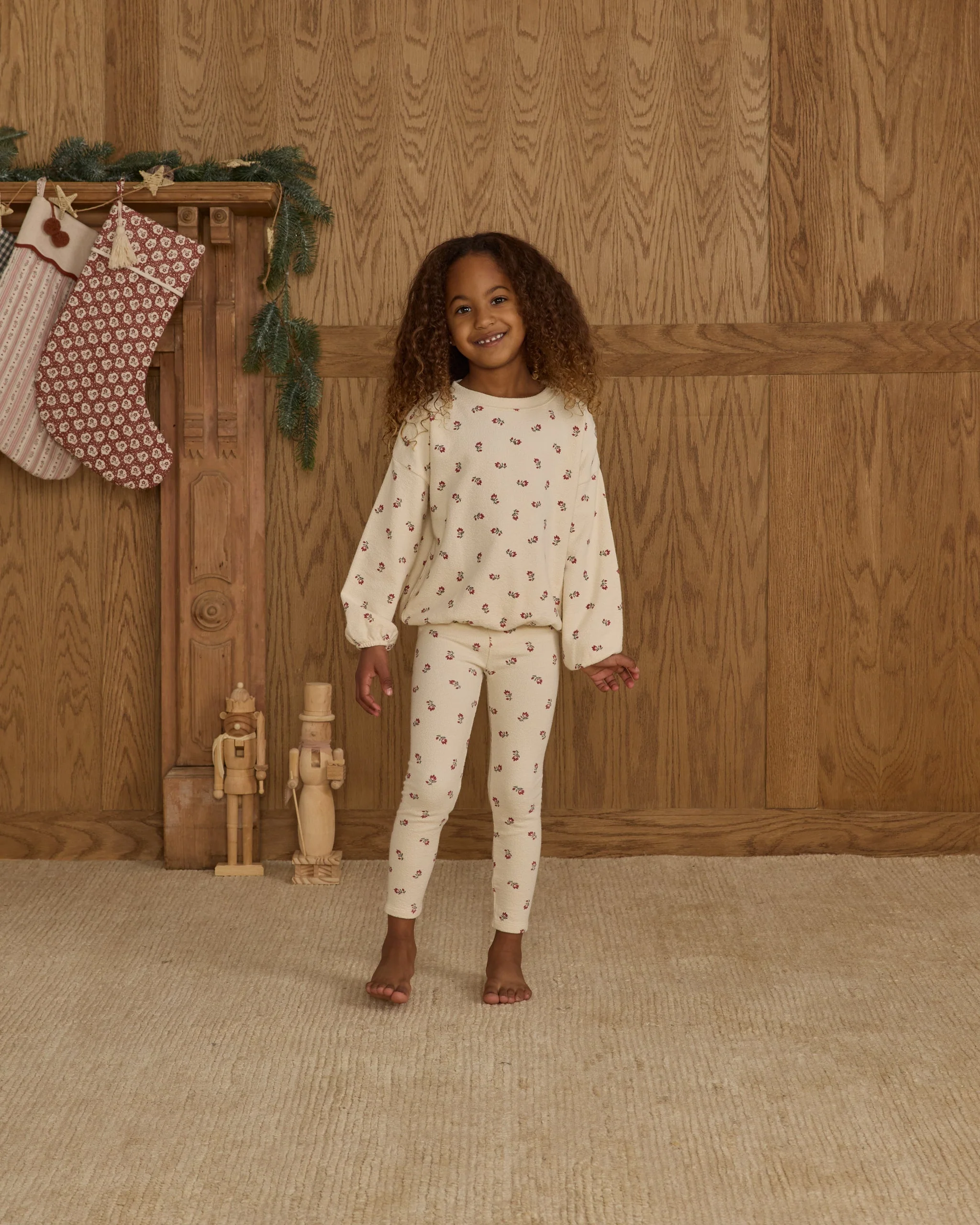 Spongey Knit Set || Ruby Ditsy - Image 4