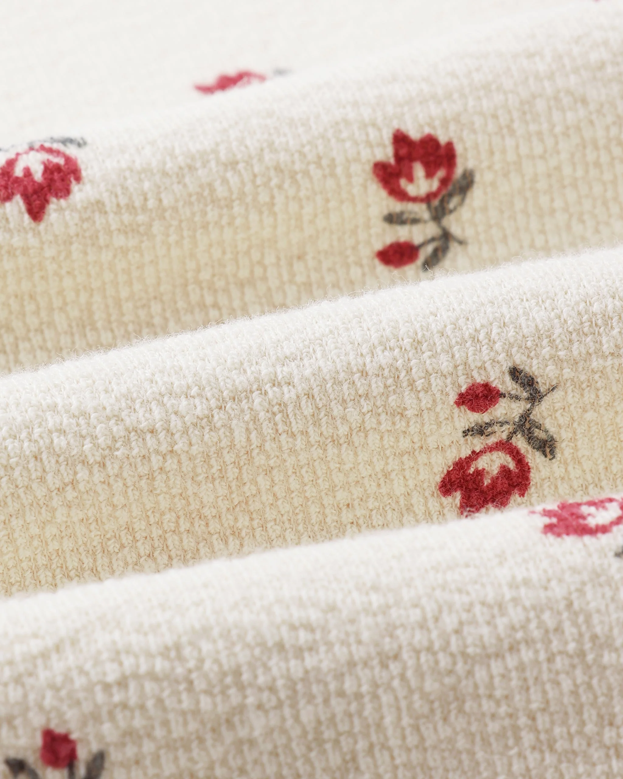 Spongey Knit Set || Ruby Ditsy - Image 8