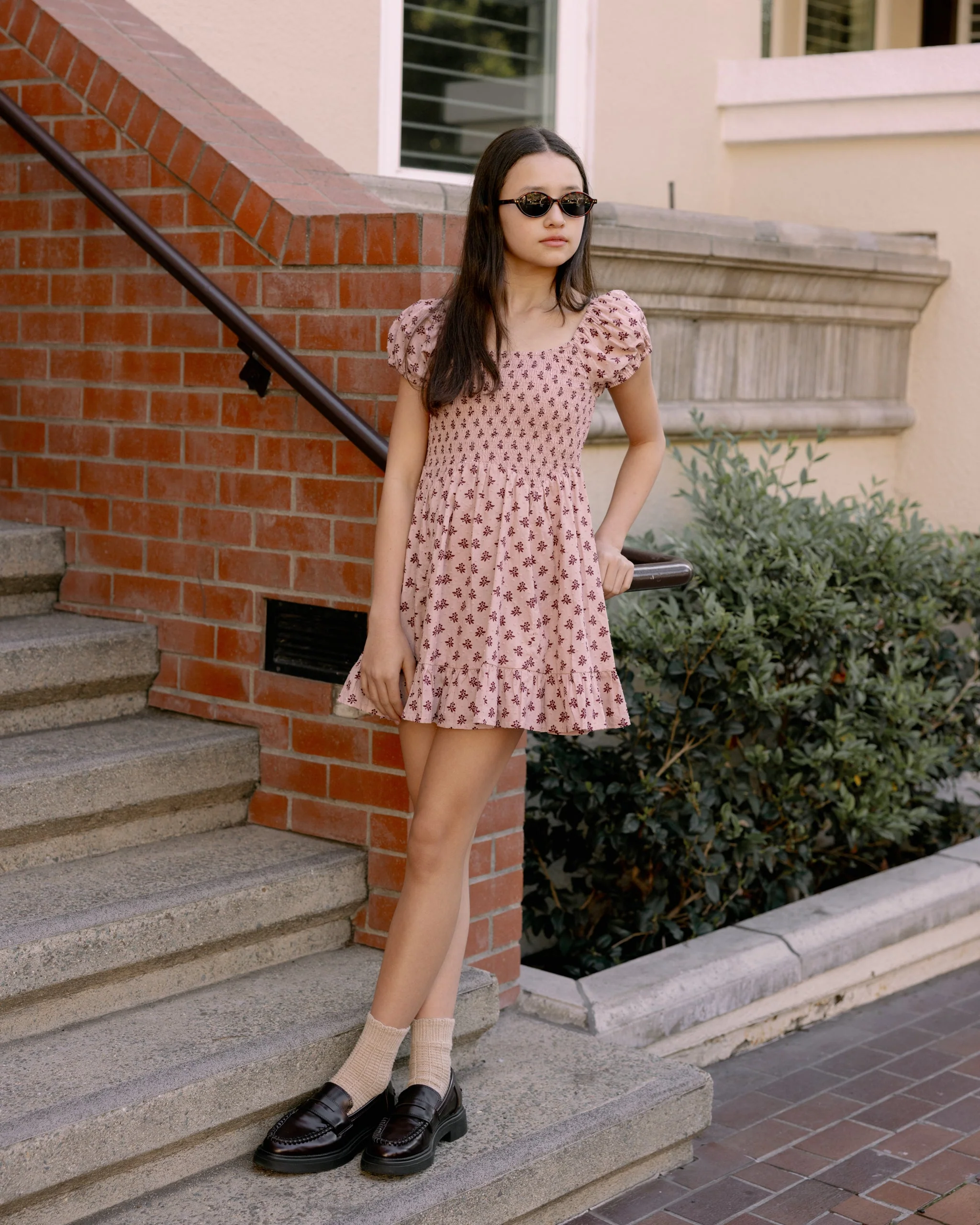 Stella Dress || Blush Fleur - Image 5