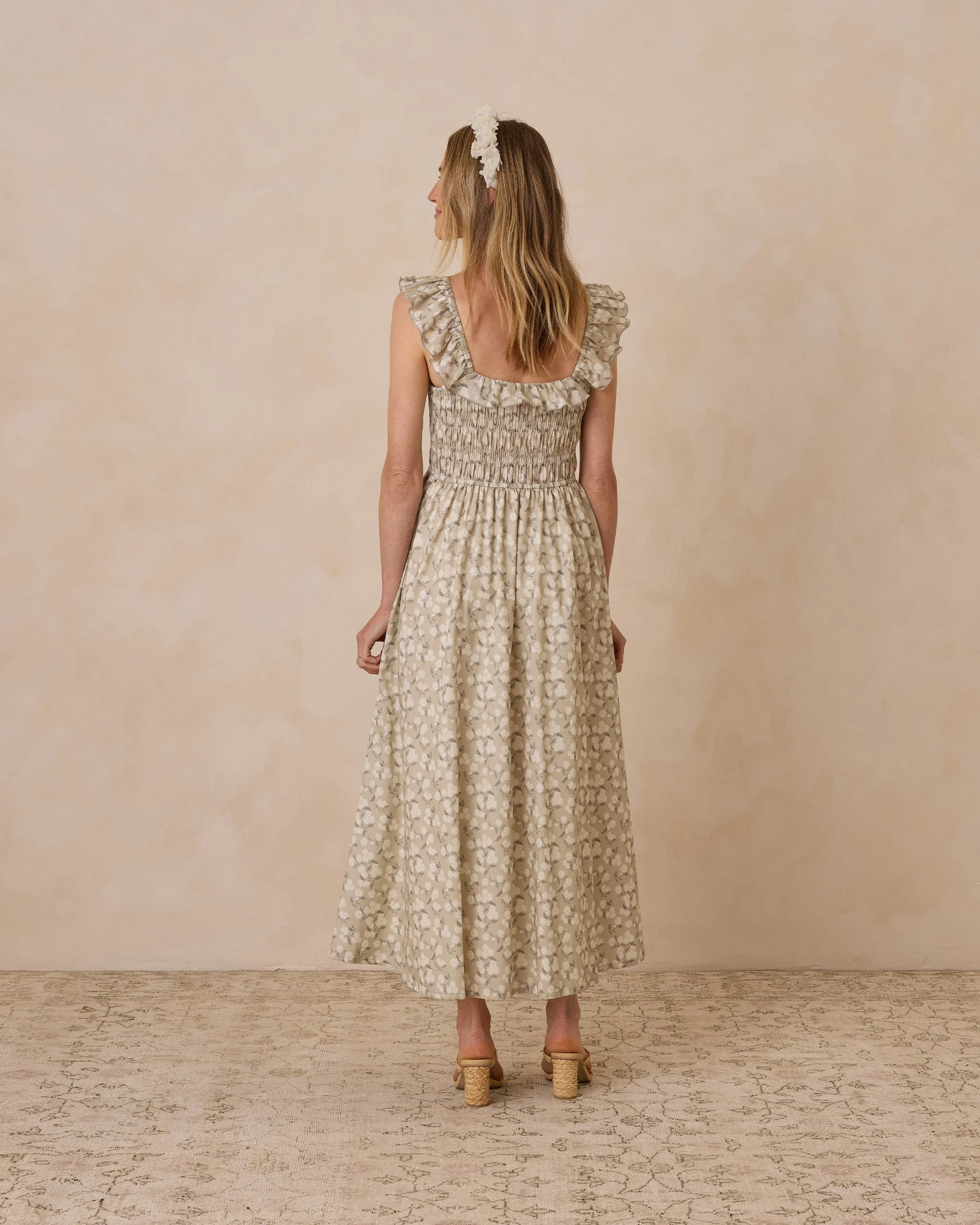 Stella Dress || Sage Hydrangea - Image 2