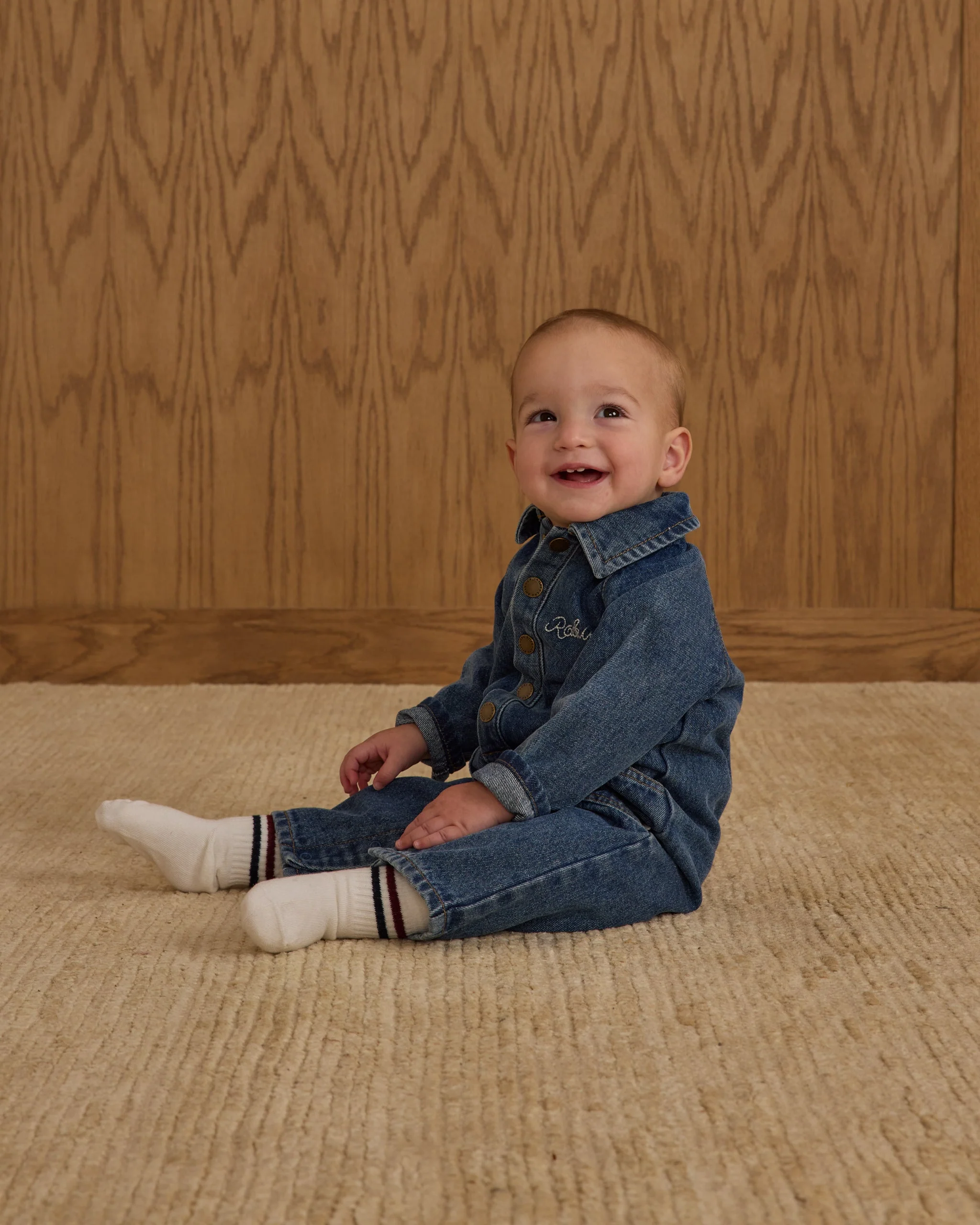 Stripe Socks 2-pack || Ivory, Navy - Image 2