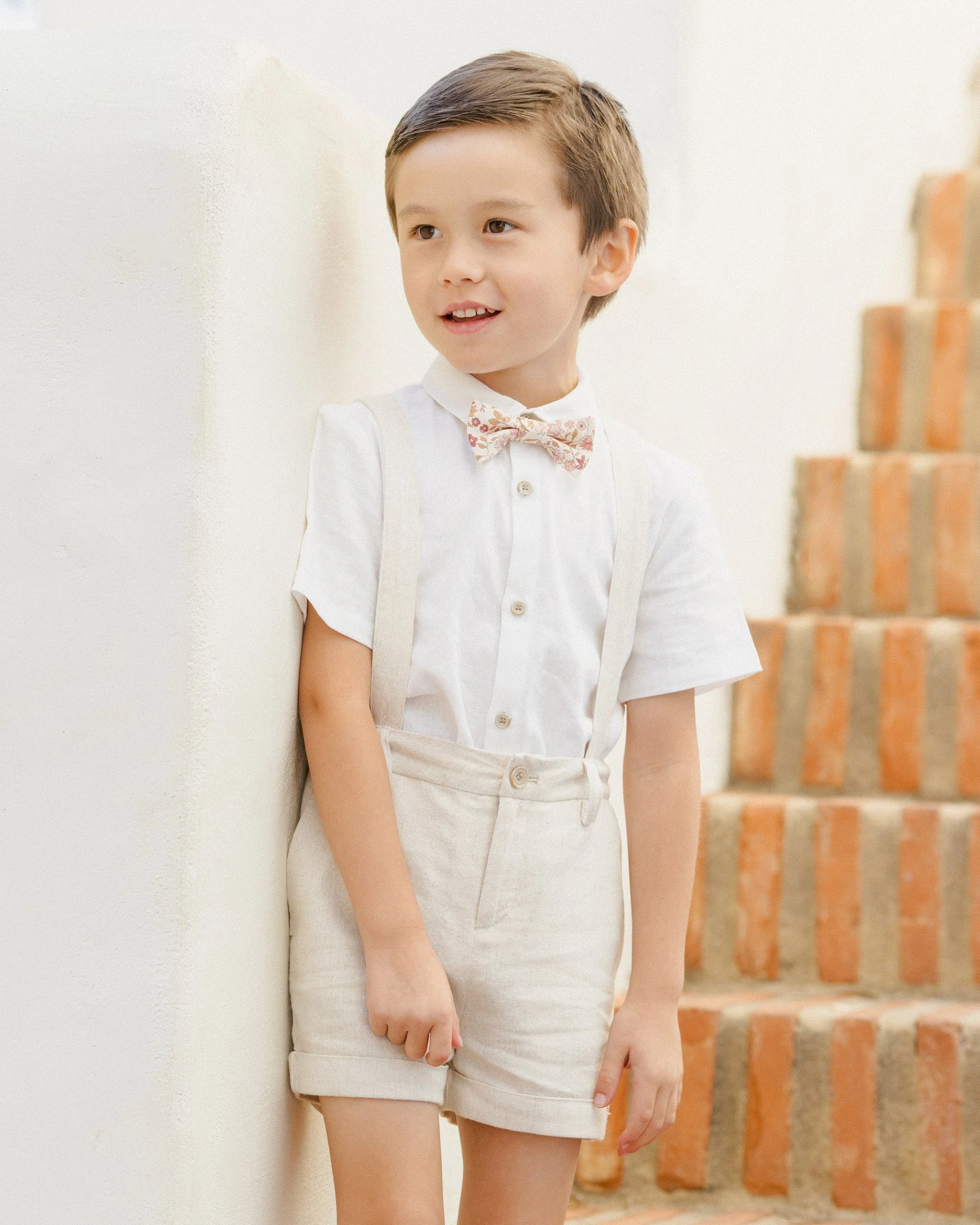 Suspender Short | Linen - Image 2