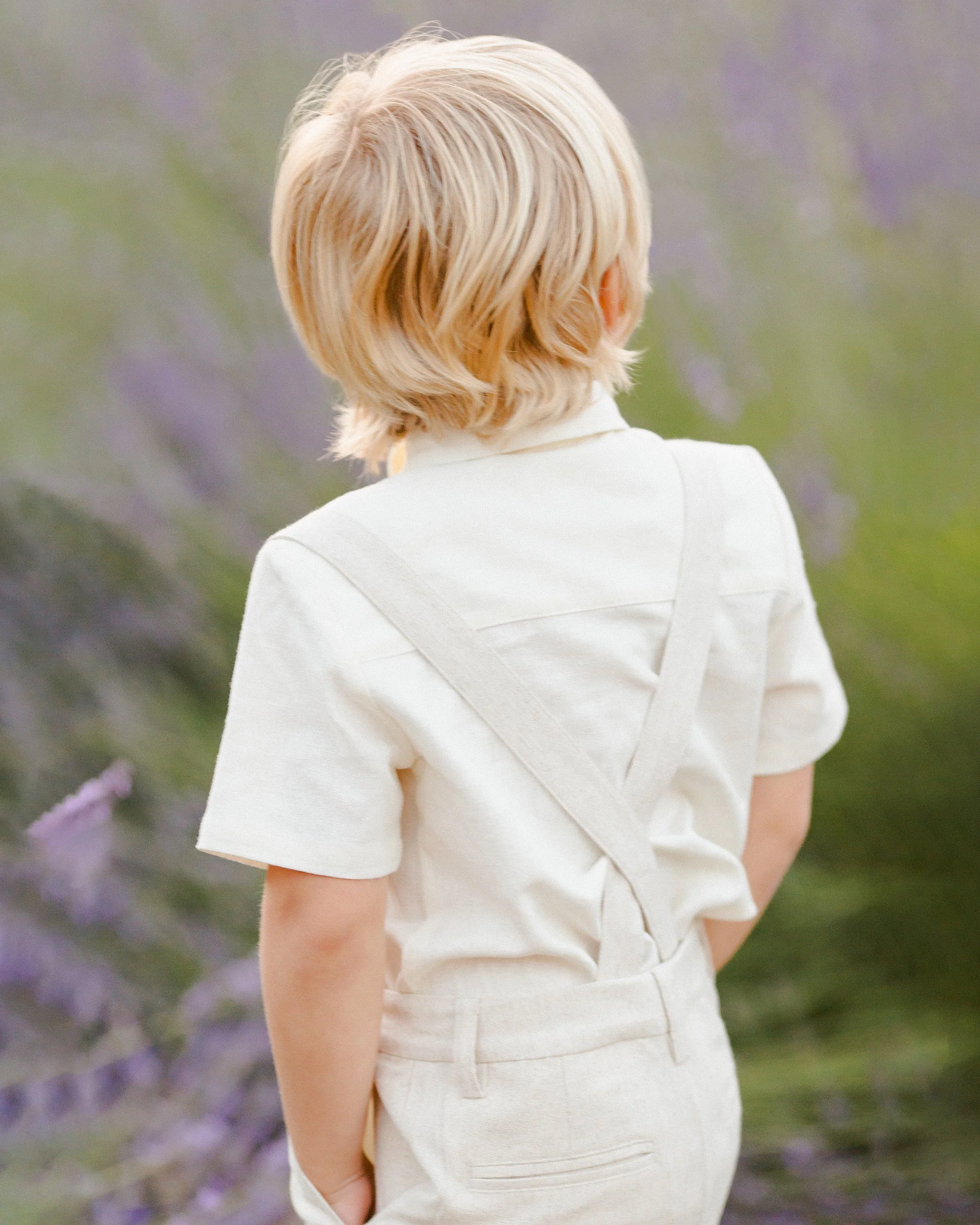 Suspender Short | Linen - Image 3