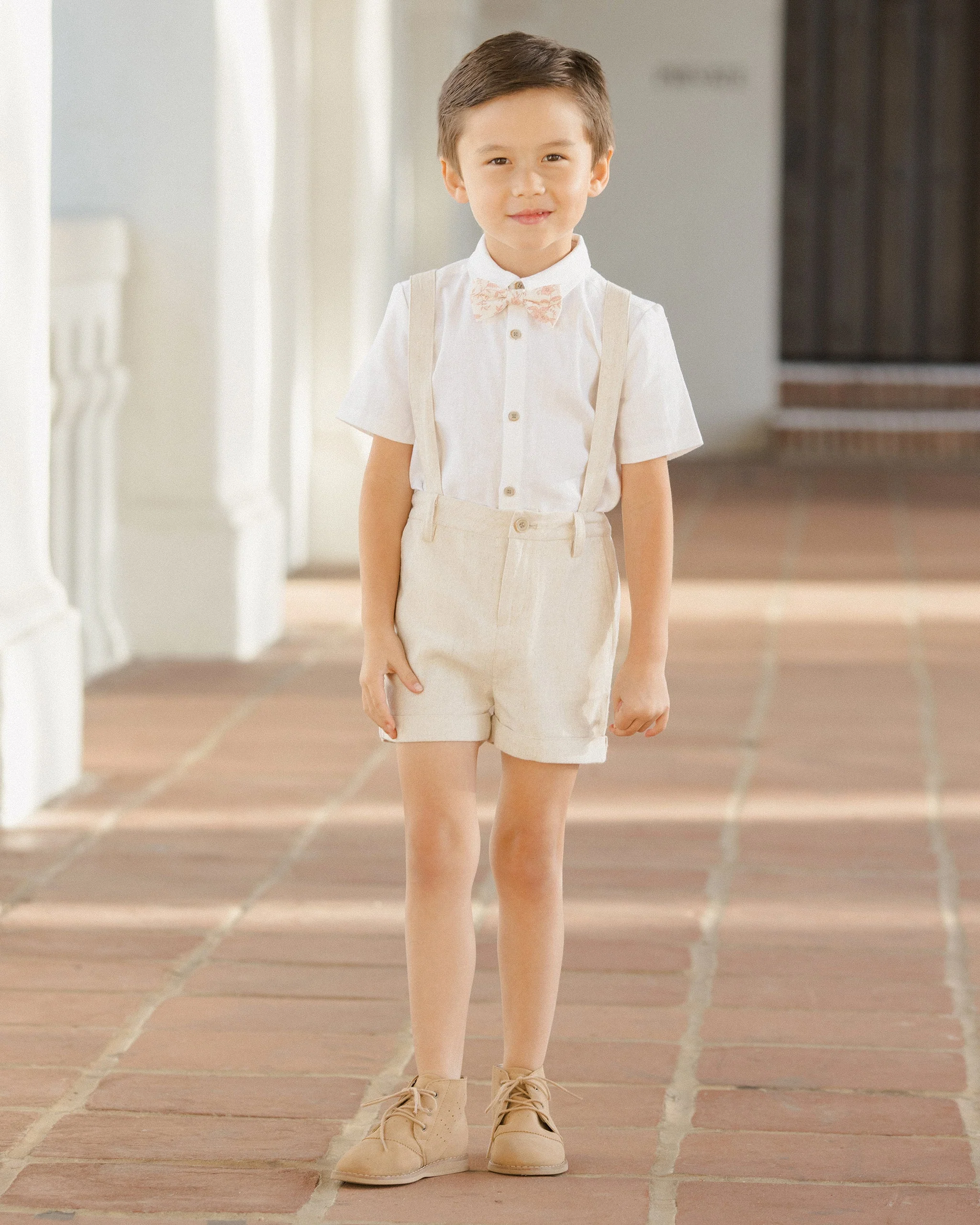 Suspender Short | Linen - Image 4