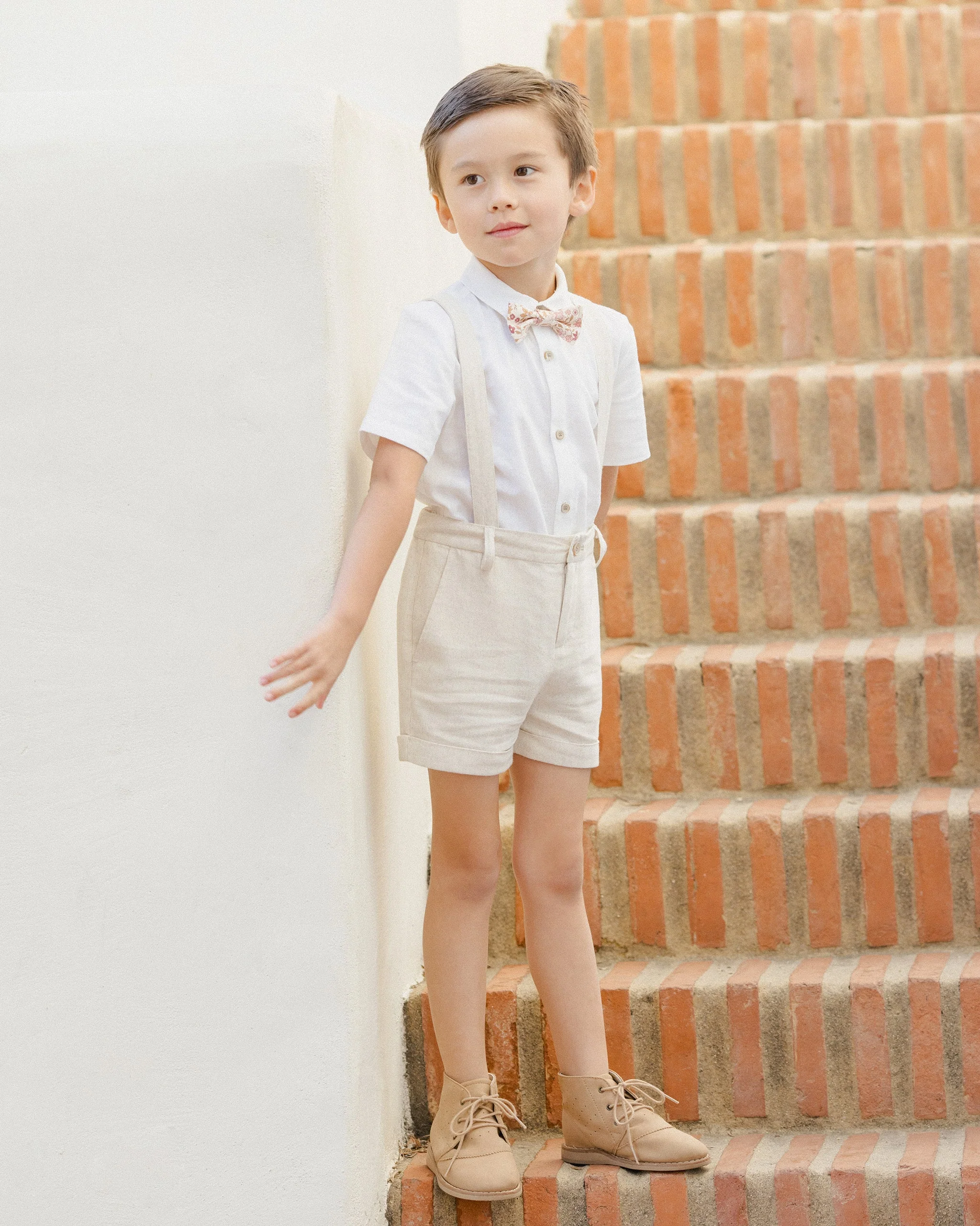 Suspender Short | Linen - Image 7