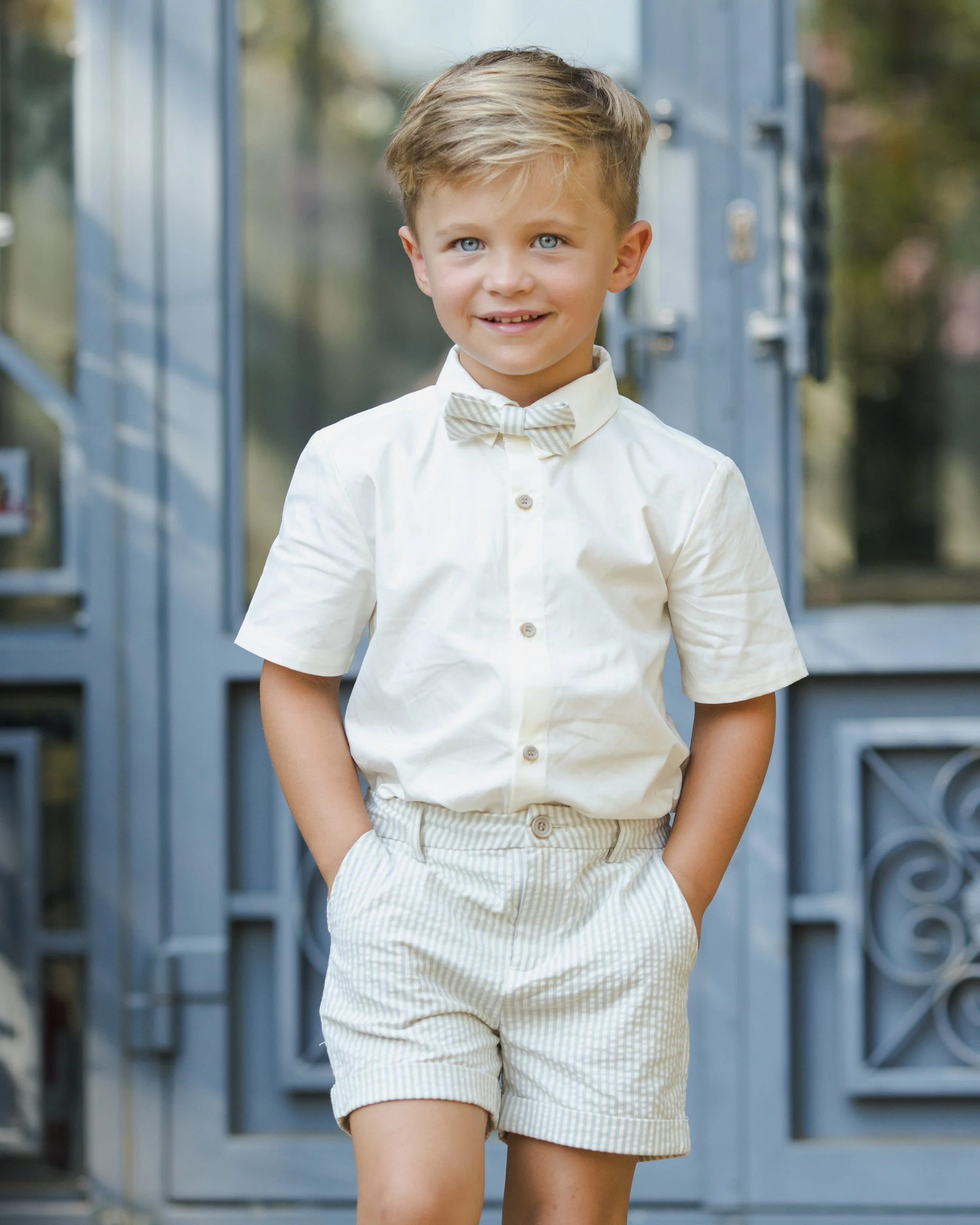 Suspender Short Sky Stripe - Image 4