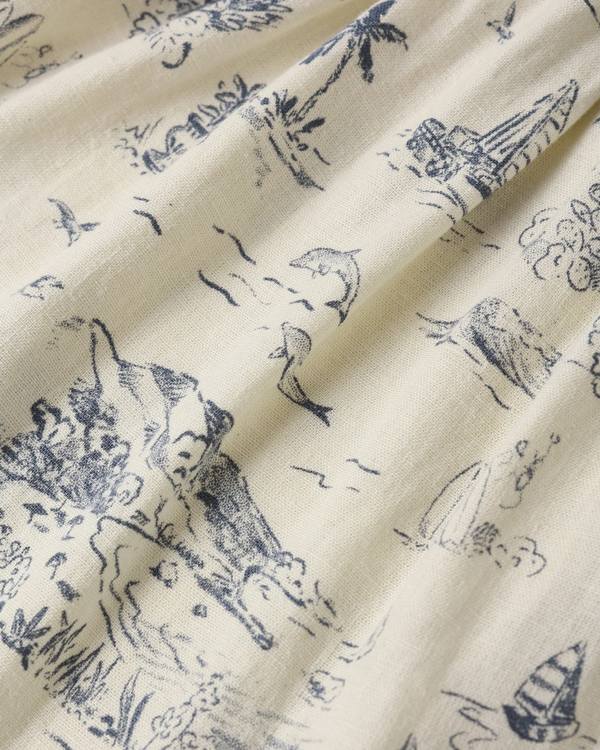 Sutton Dress Ocean Toile - Image 8