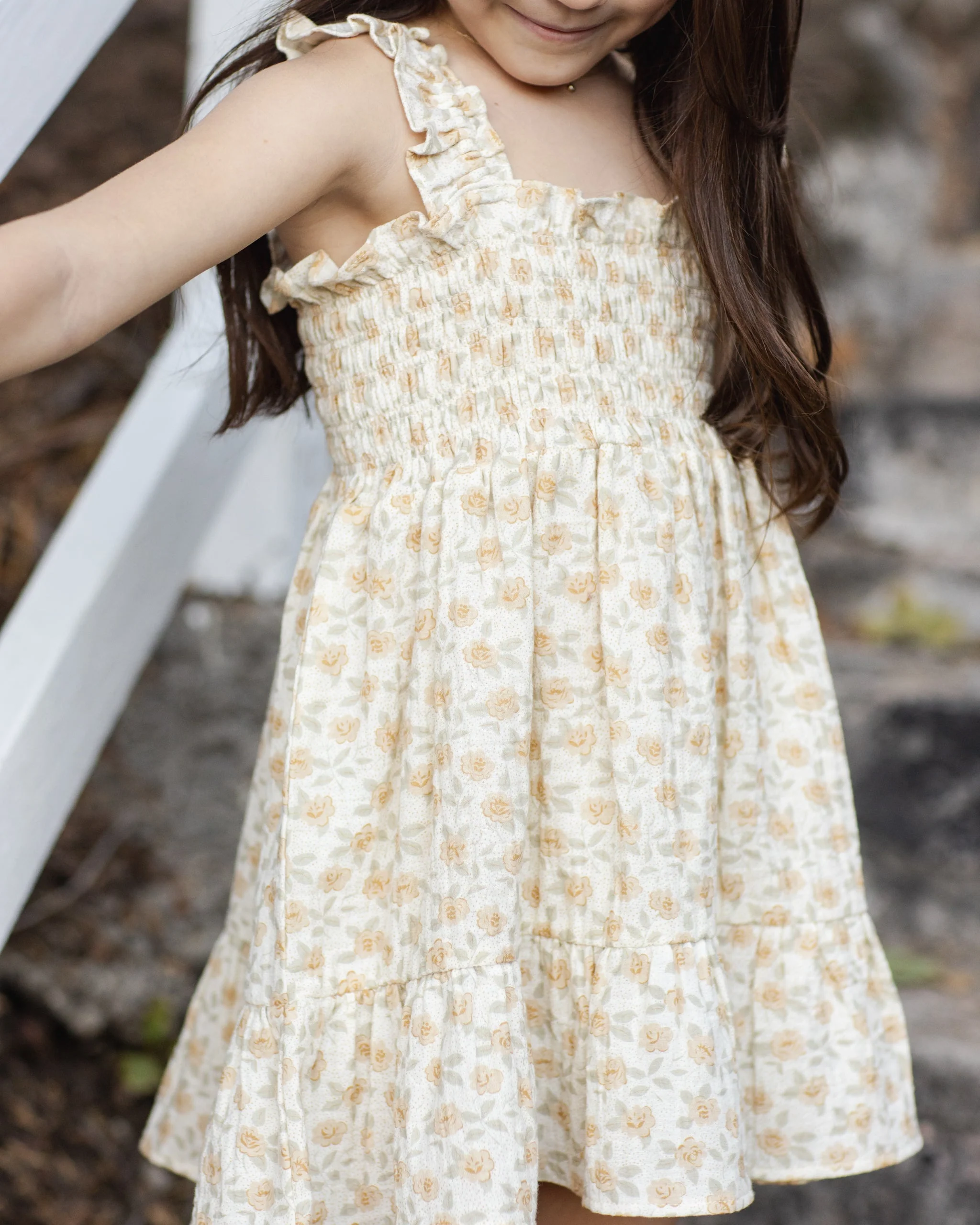 Sutton Dress Yellow Floral - Image 3