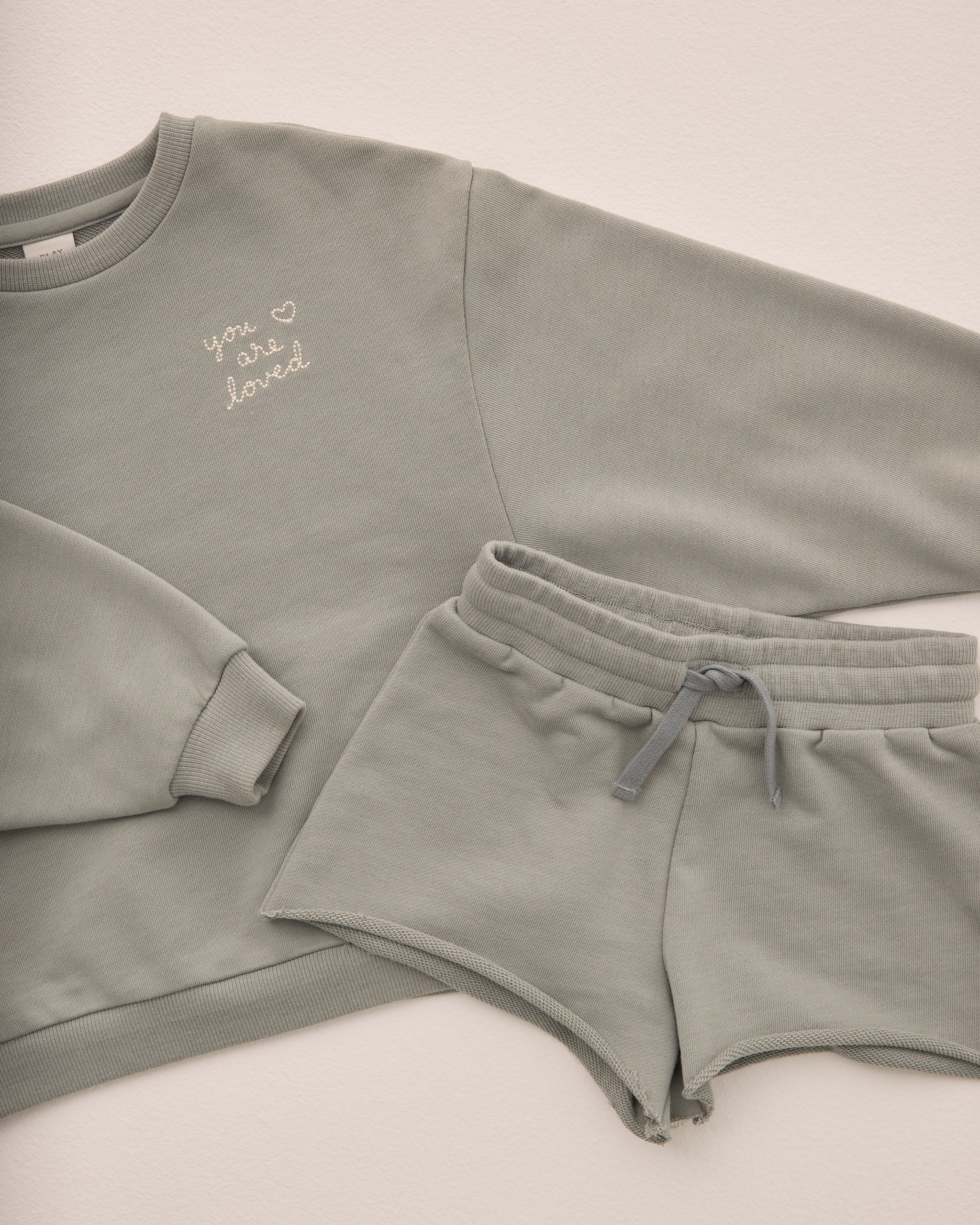 Sweat Short || Eucalyptus - Image 5